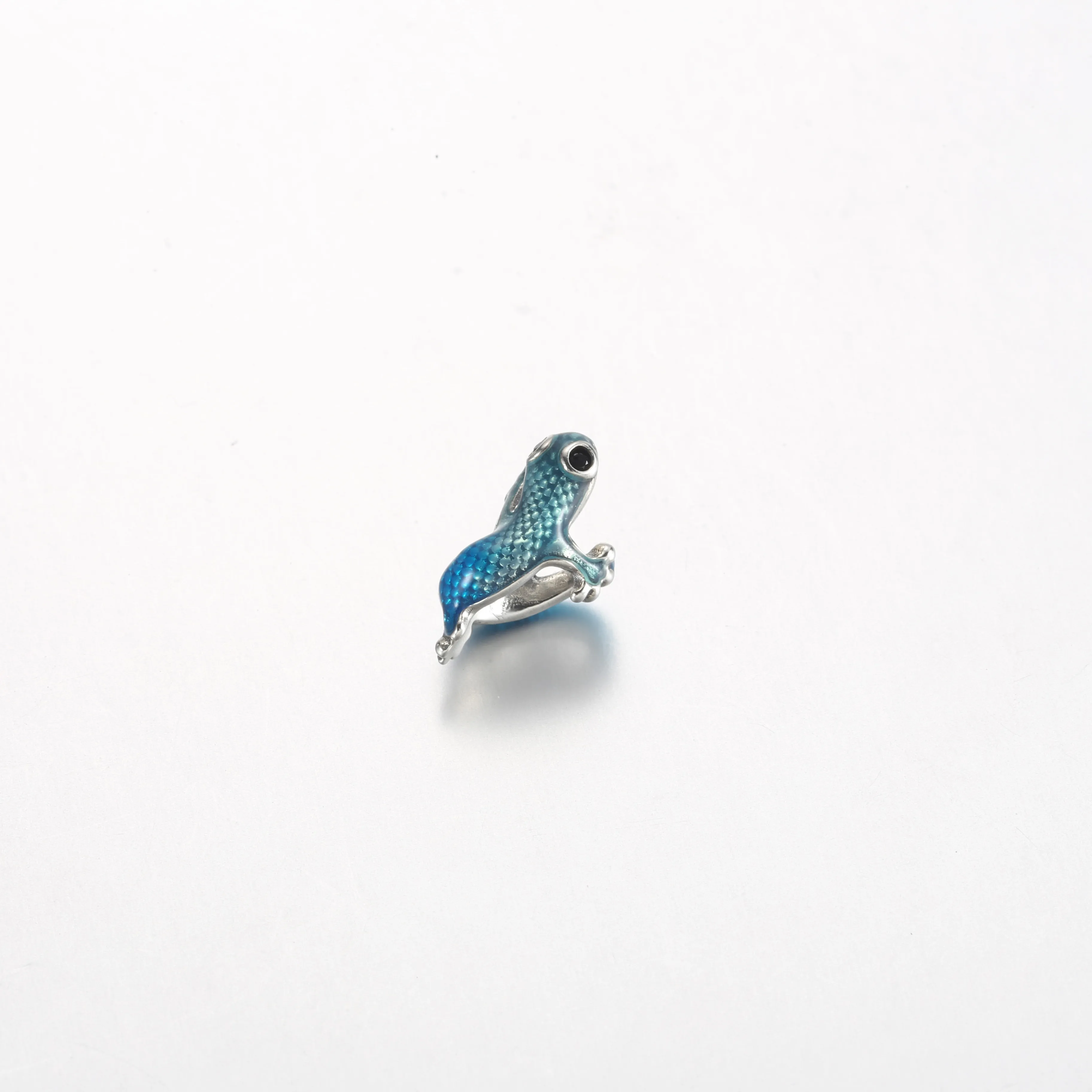 Pandora Metallic Blue Gecko Charm - 792701C01