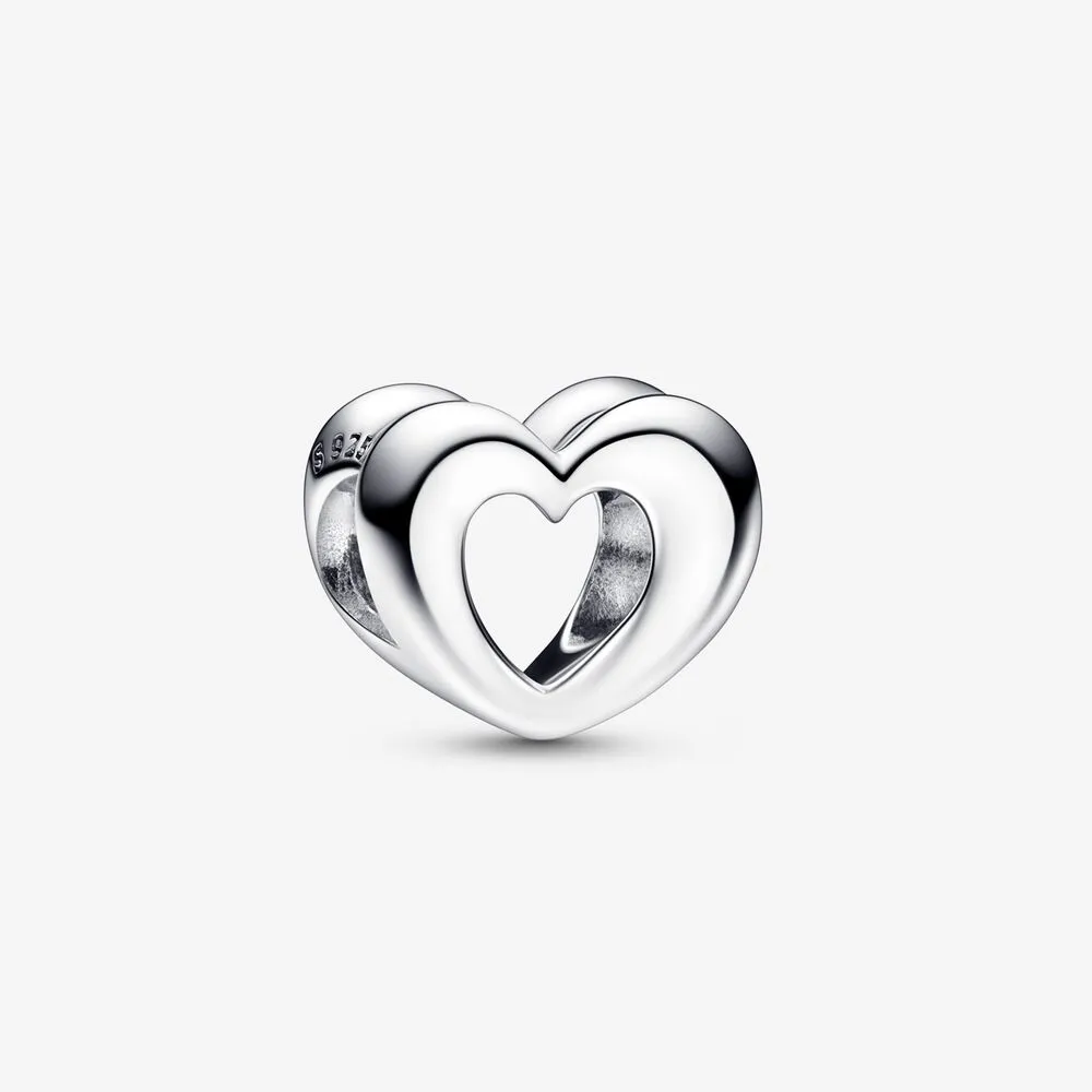 pandora radiant open heart charm 792492c00