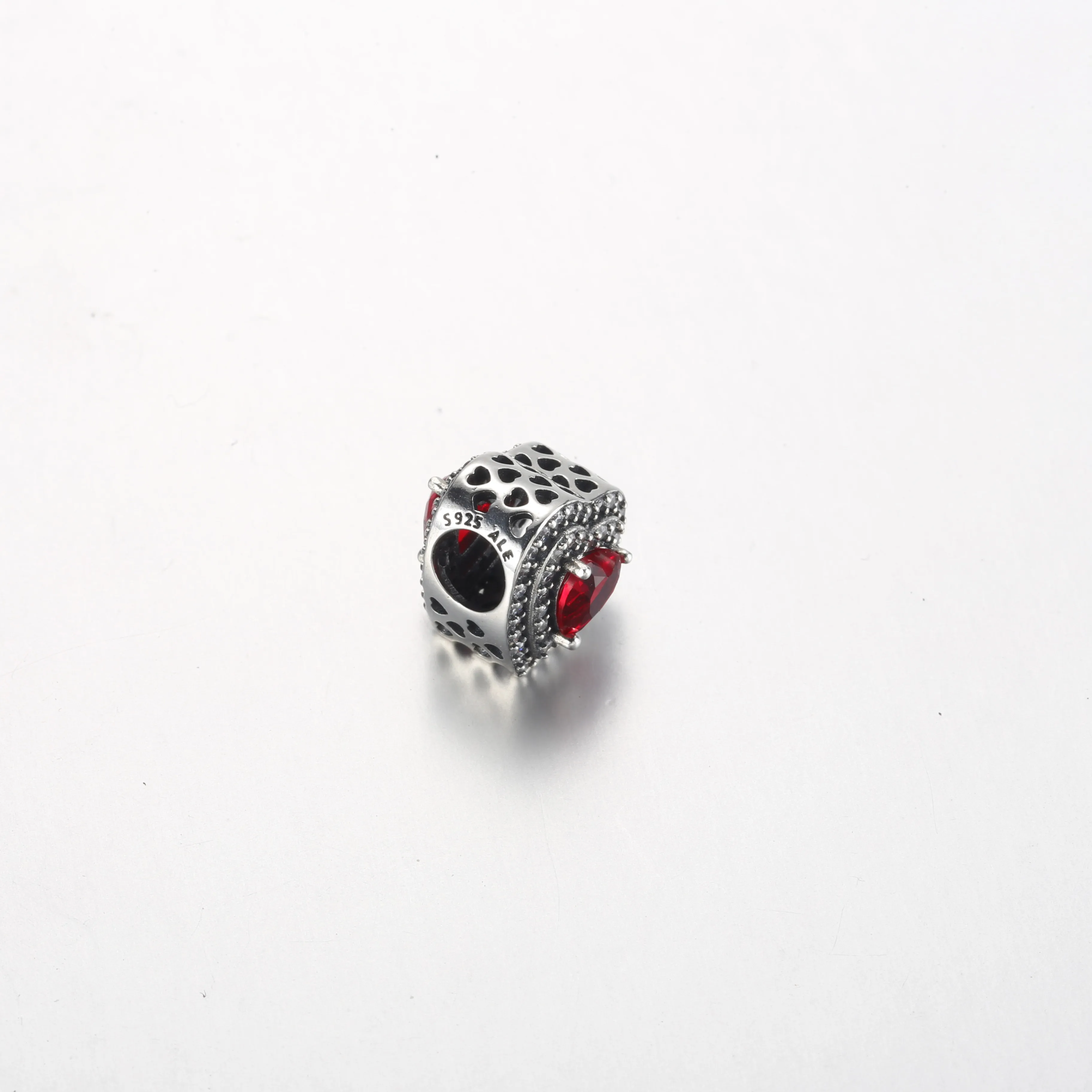 Pandora Sparkling Levelled Heart Charm - 799218C02