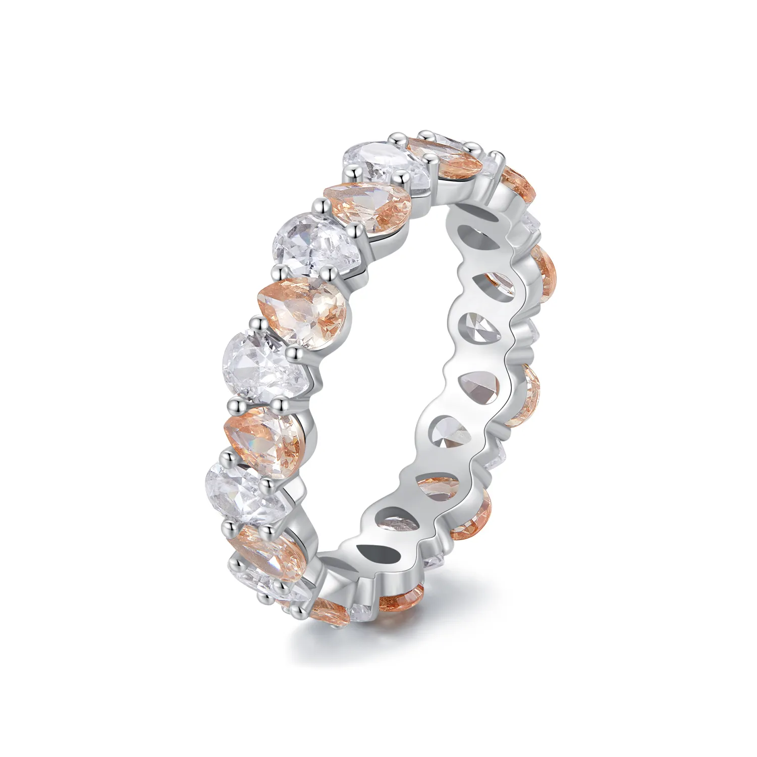 pandora style brilliant ring bsr477