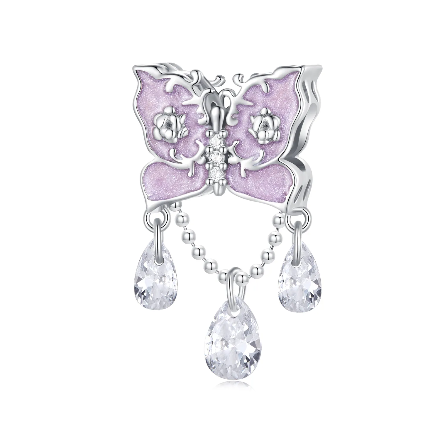 Pandora Style Butterfly Charm - SCC2543