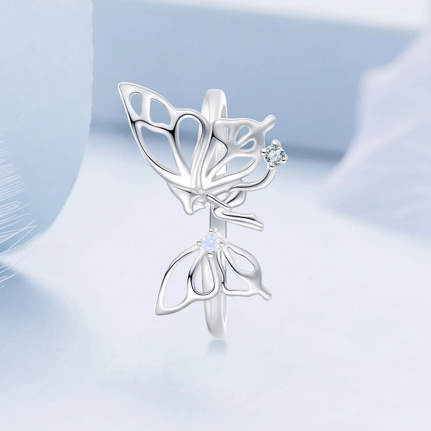 Pandora Style Butterfly Elf Ring - BSR484-E