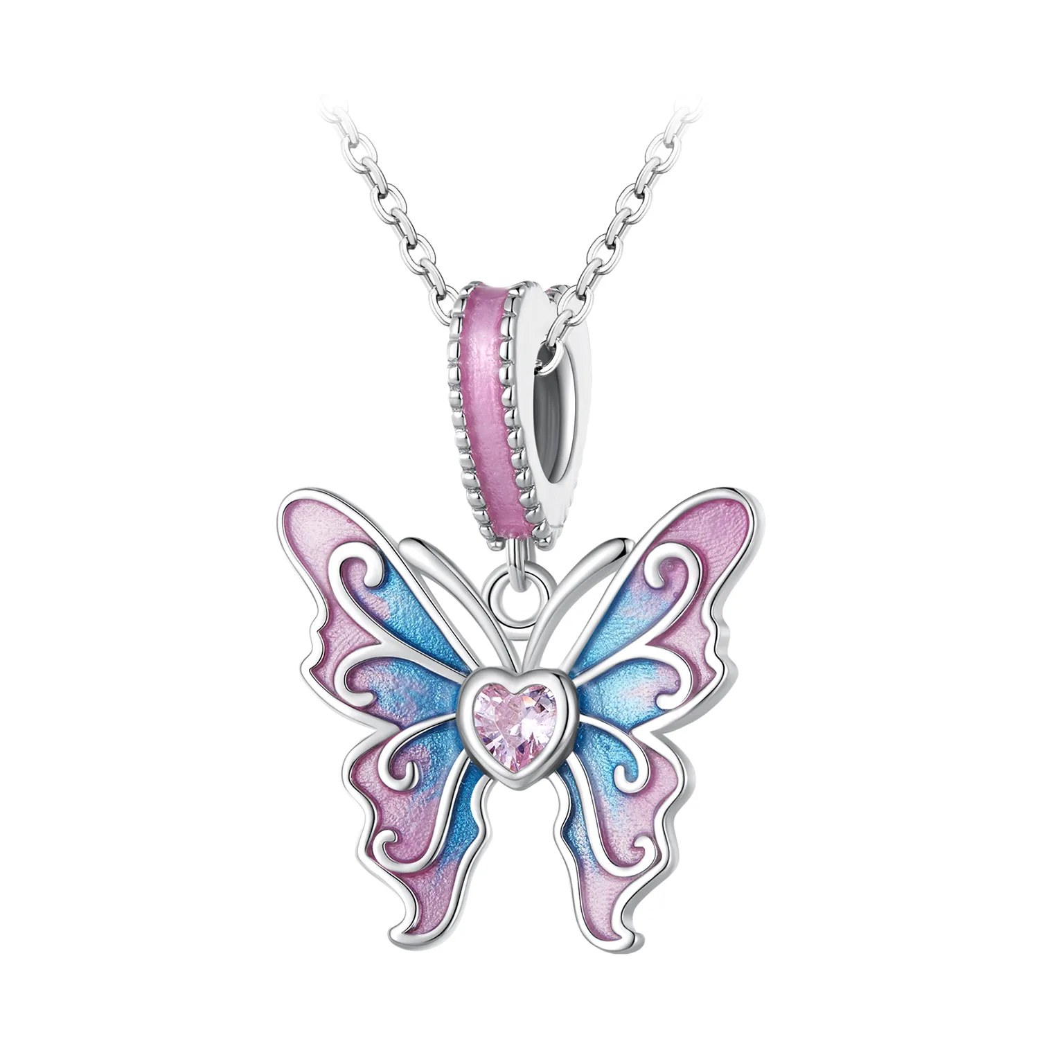 Pandora Style Butterfly Fairy Dangle - SCC2472