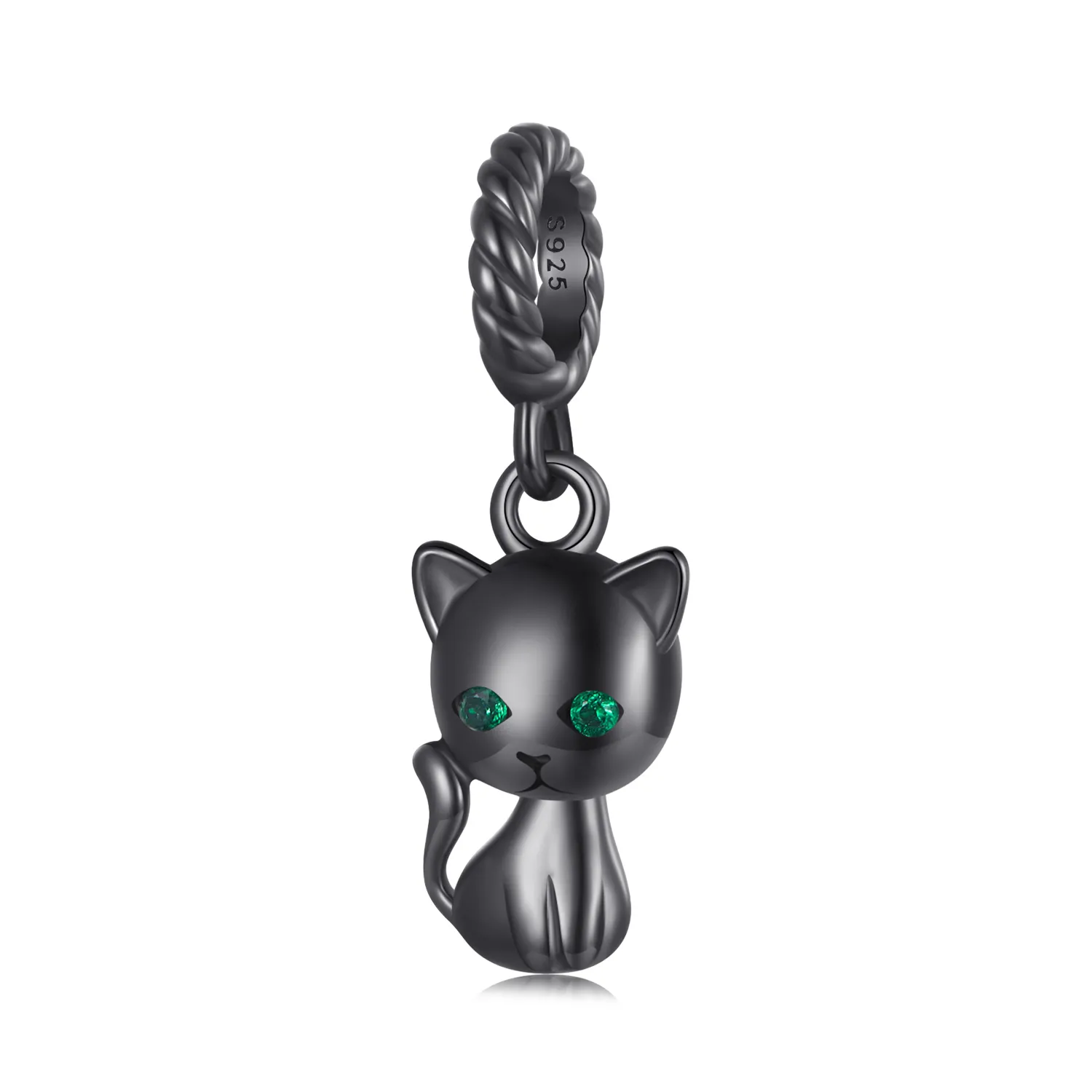 Pandora Style Cat Dangle - SCX122-D