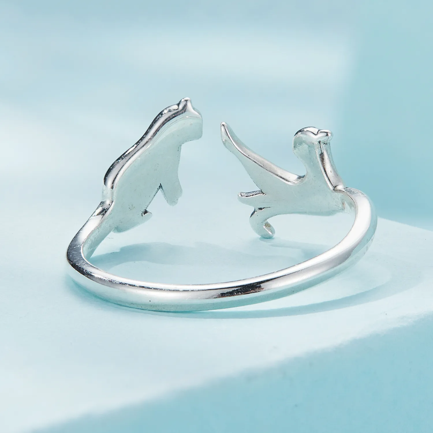 Pandora Style Cat Open Ring - SCR917