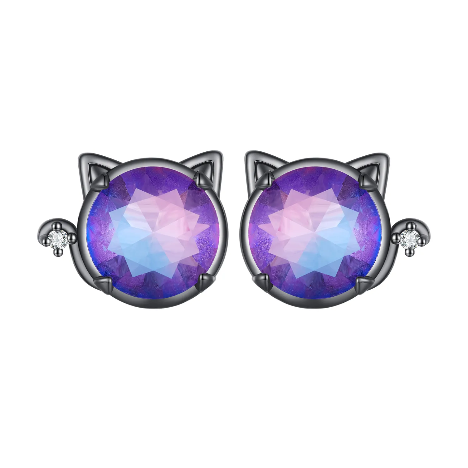 Pandora Style Cat Studs Earrings - SCE1568