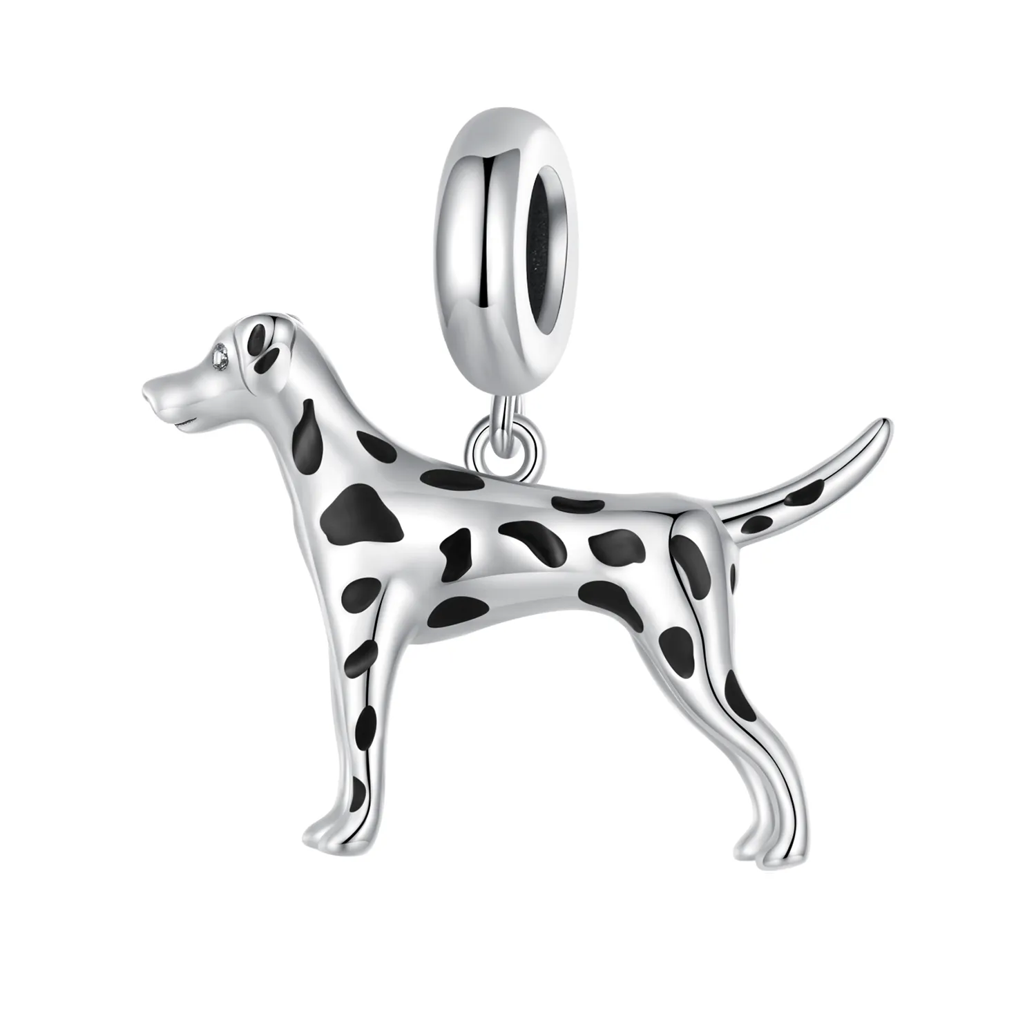 Pandora Style Dalmatian Dangle - BSC798