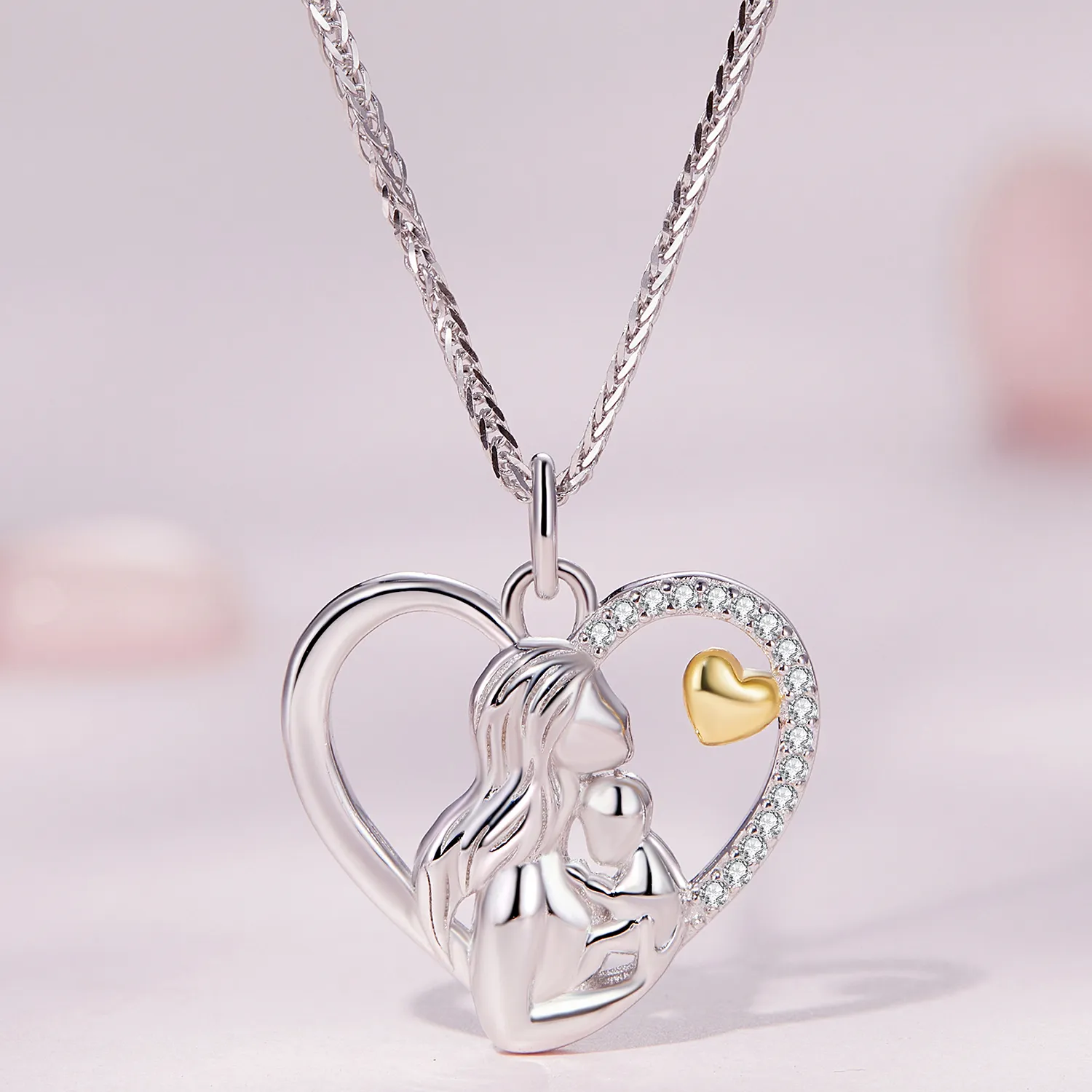 Pandora Style Deep Love Between Mother and Son Necklace - SCN498