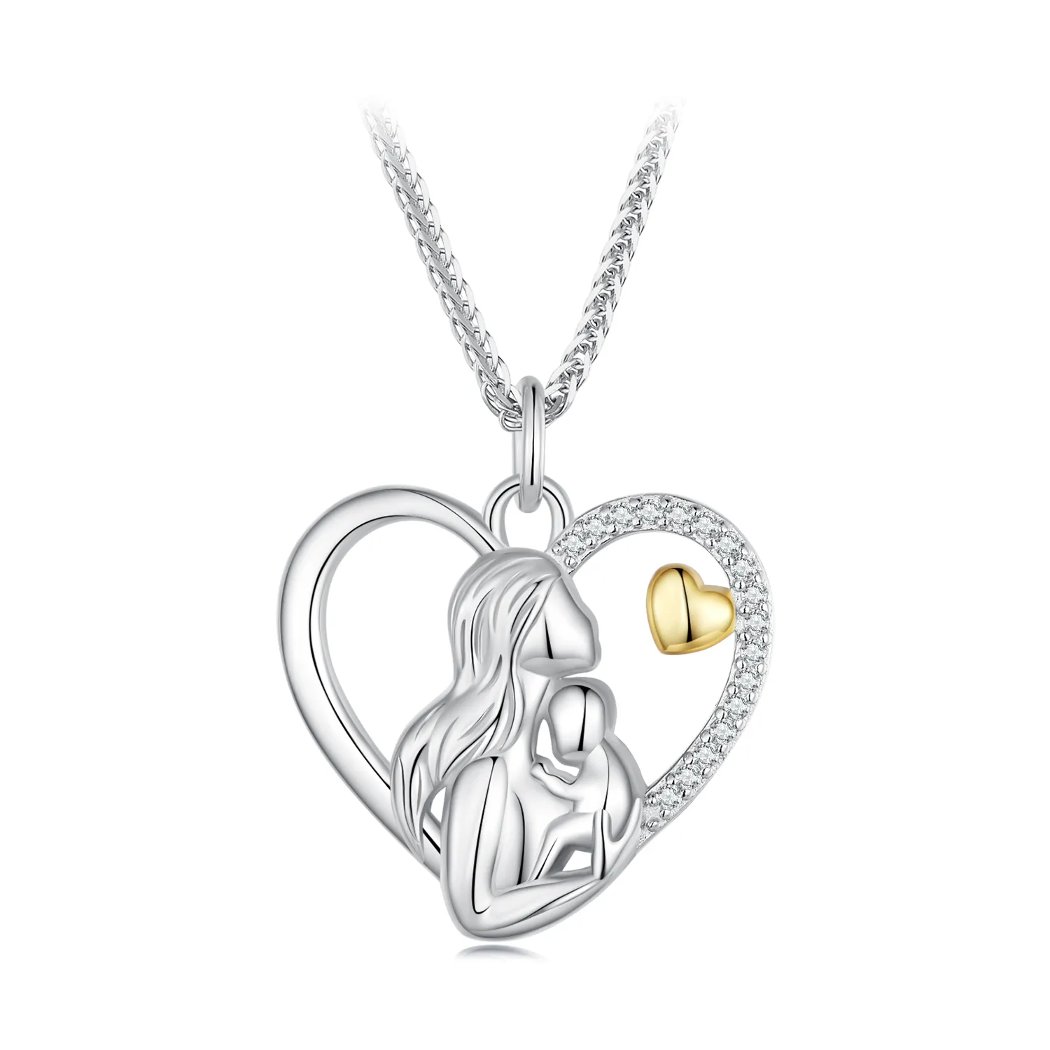 Pandora Style Deep Love Between Mother and Son Necklace - SCN498