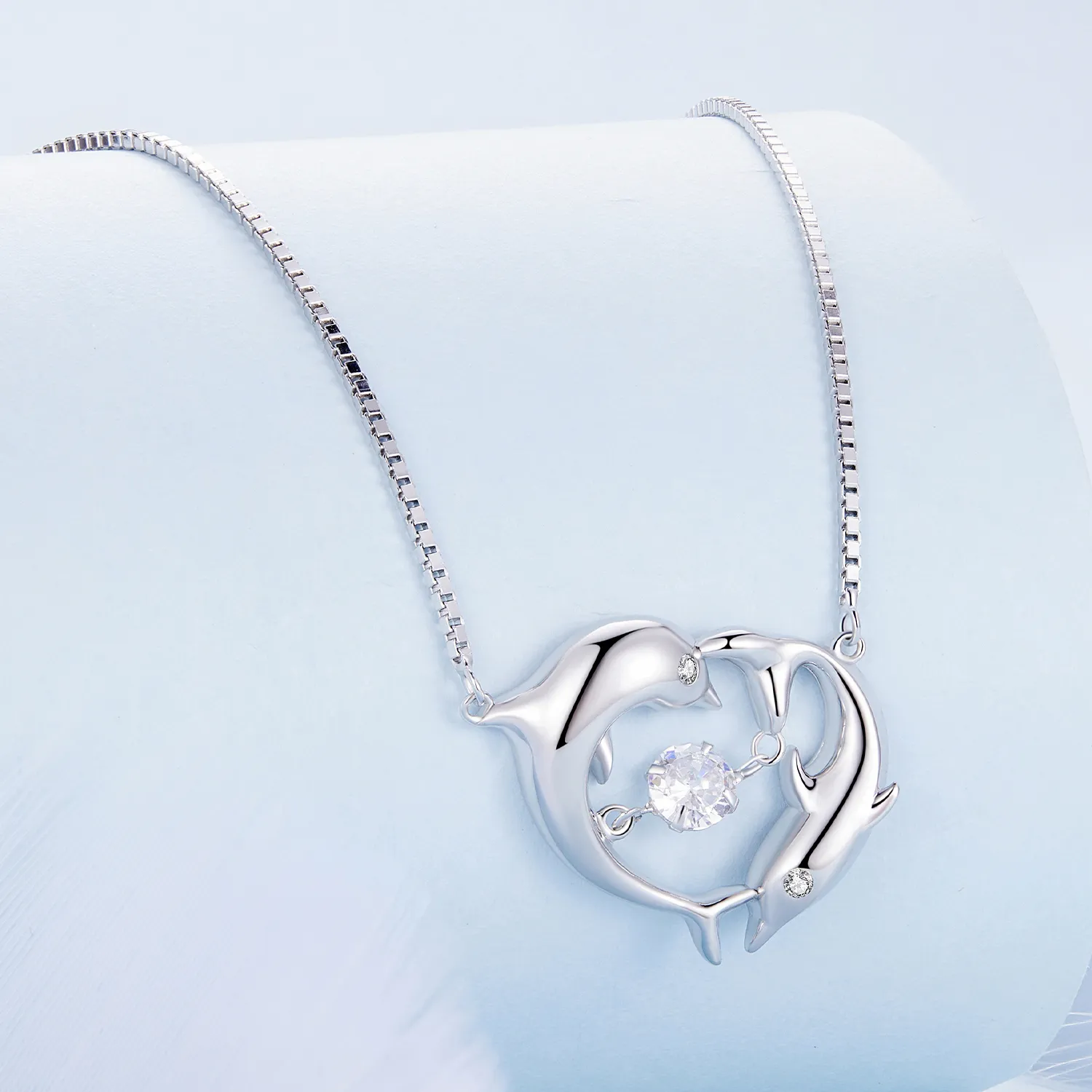 Pandora Style Dolphin Smart Necklace - BSN340