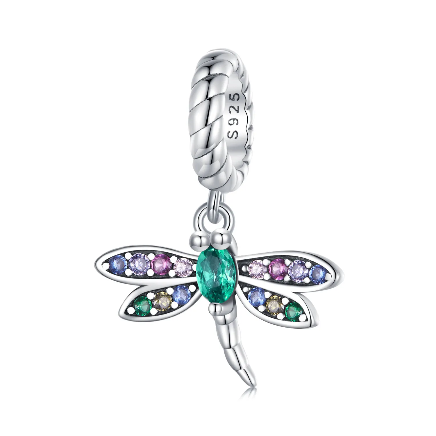 Pandora Style Dragonfly Dangle - SCX141