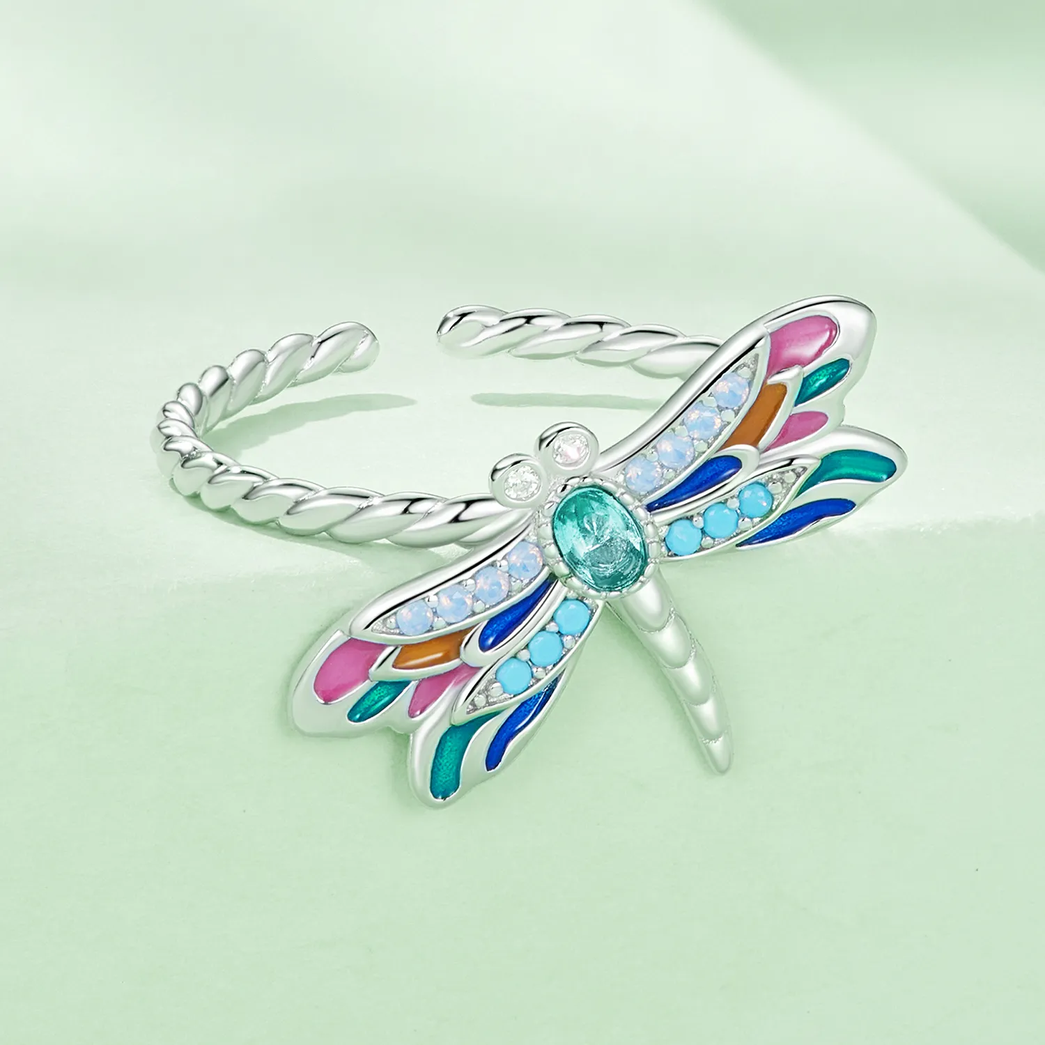 Pandora Style Dragonflyring - BSR385