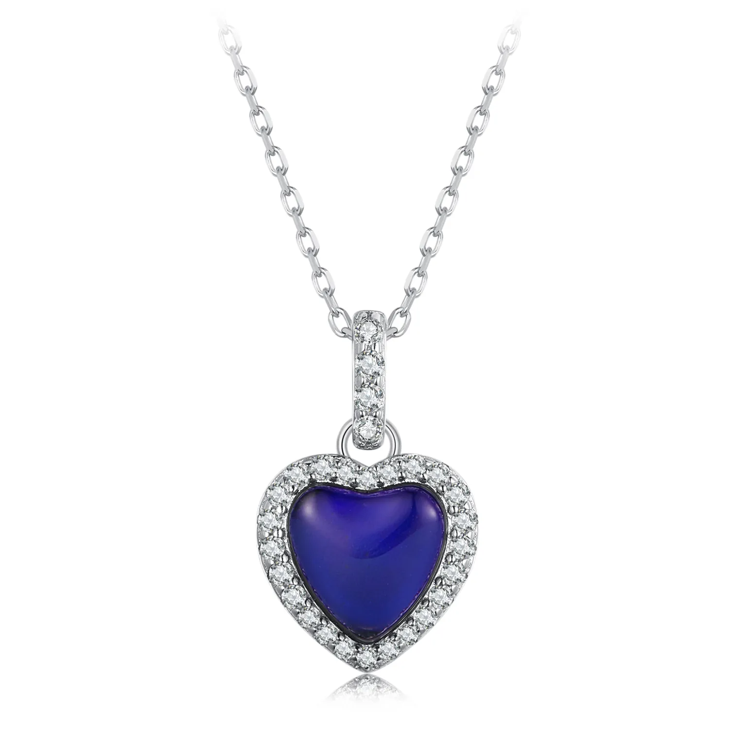 Pandora Style Emotional Heart Necklace - BSN344