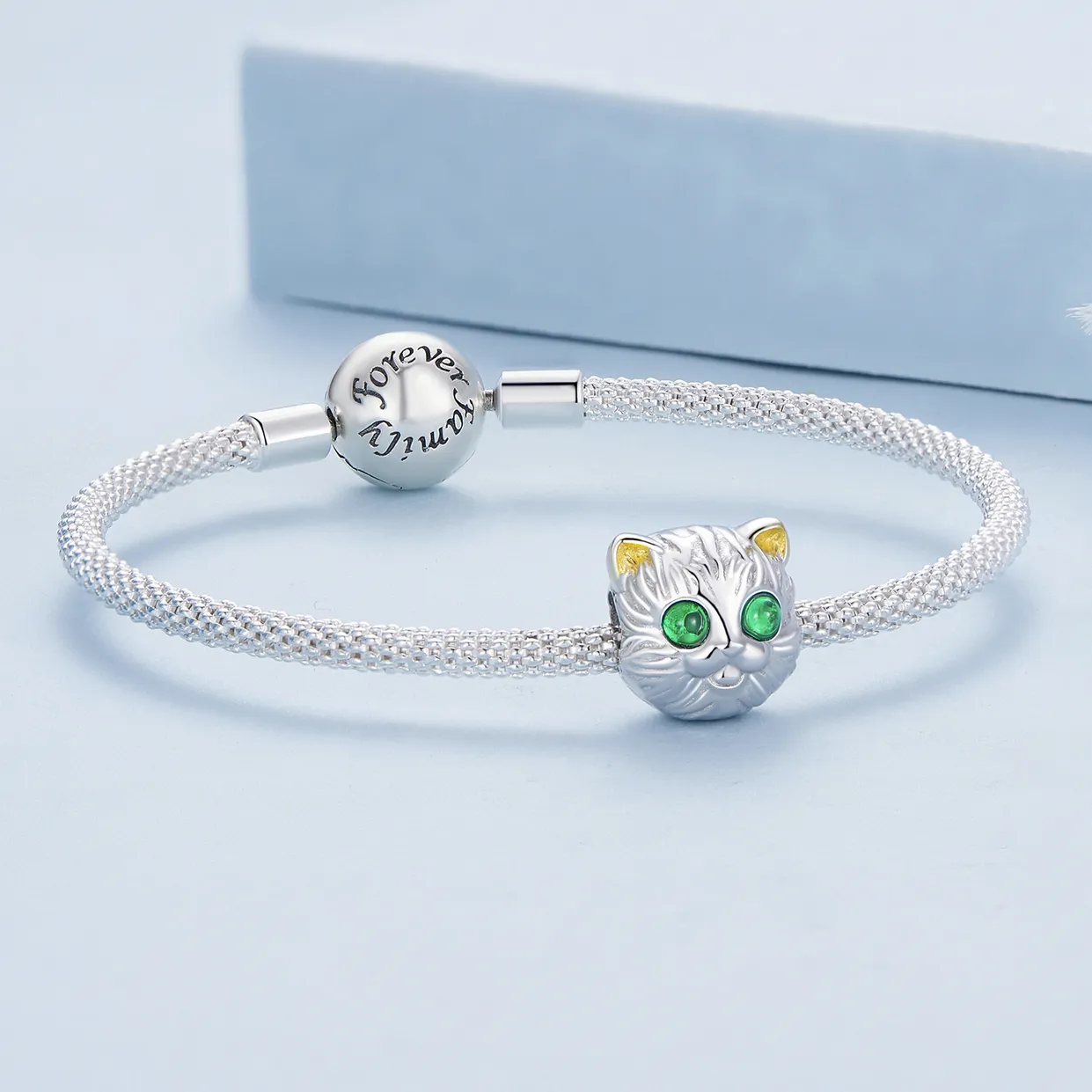 Pandora Style Exquisite Cat Charm - BSC834