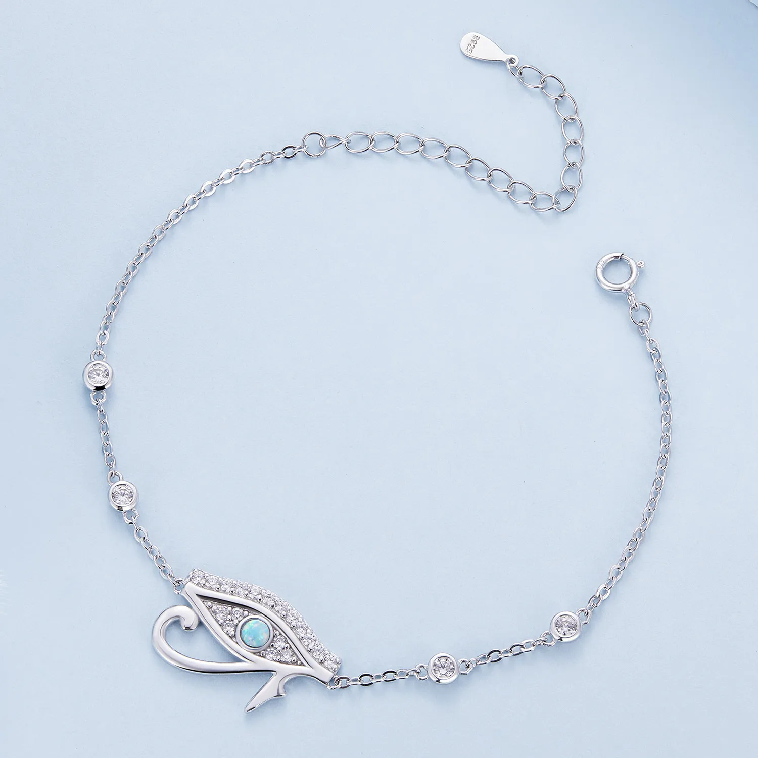 Pandora Style Eye of Horus Chain Bracelet - BSB114