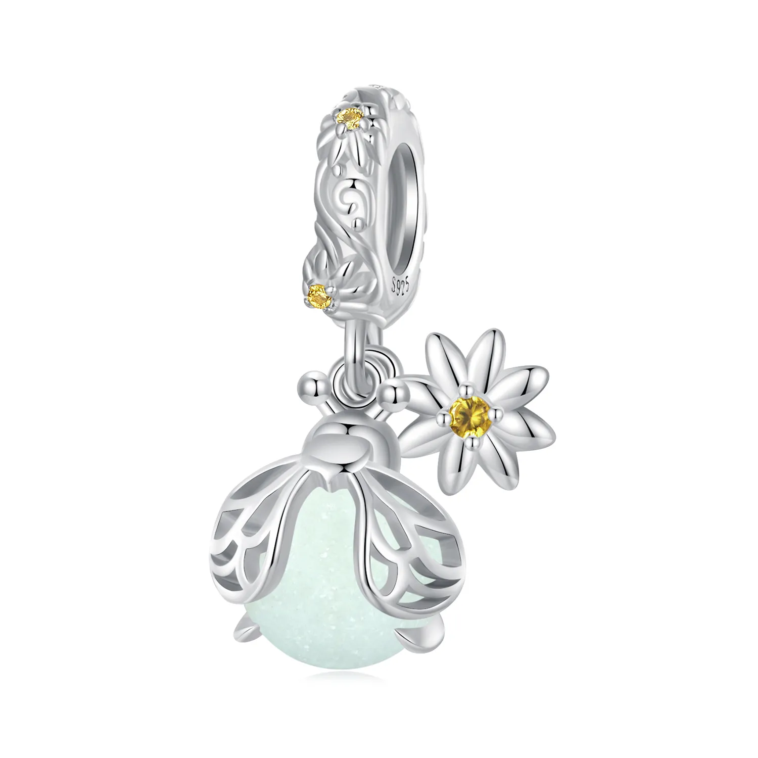 pandora style firefly luminous dangle scc2615