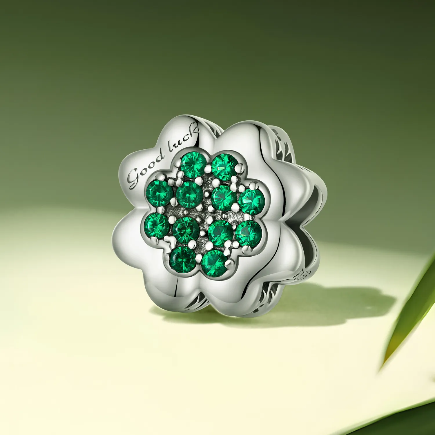 Pandora Style Four Leaf Clover Charm - SCC2604