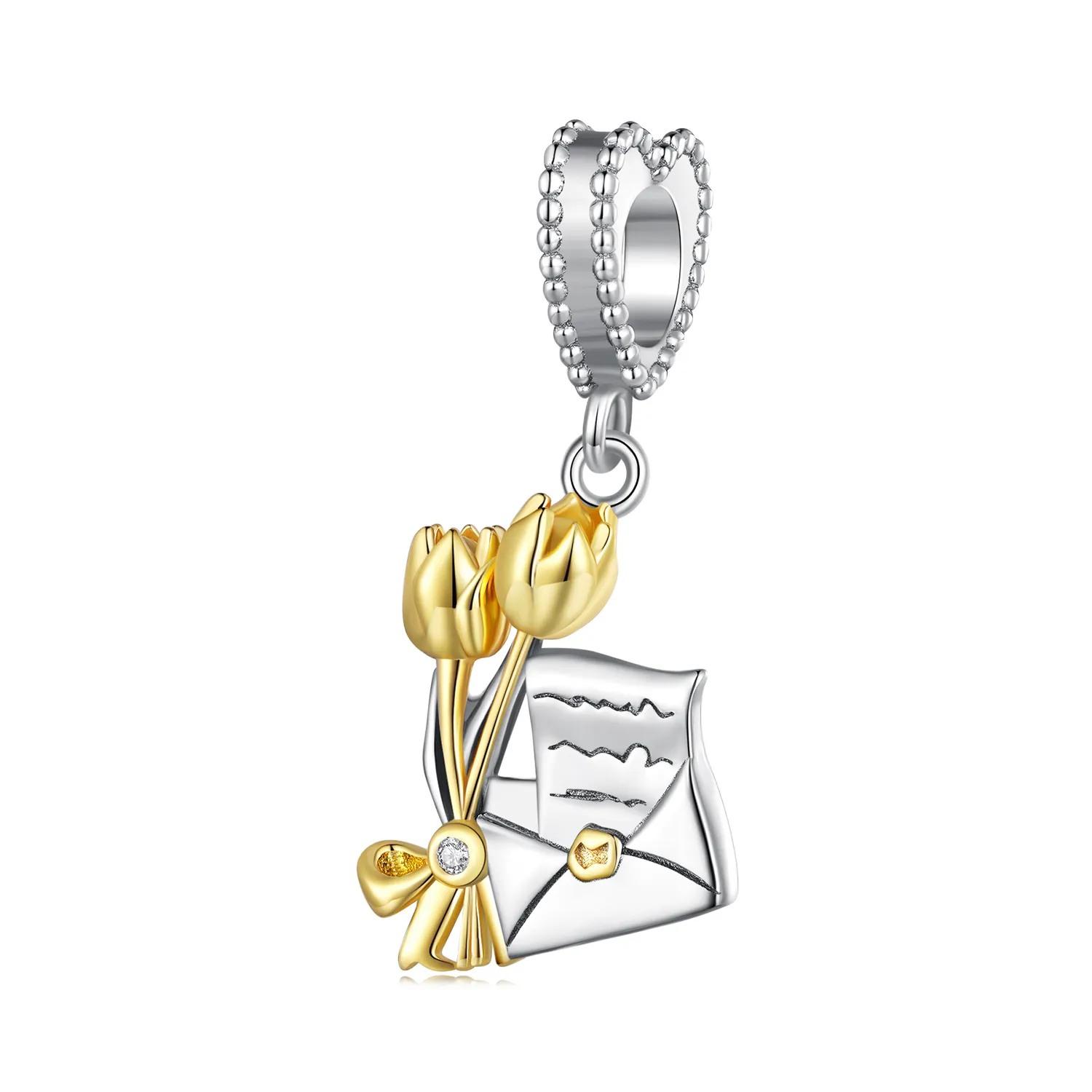 Pandora Style Invitation Dangle - BSC864