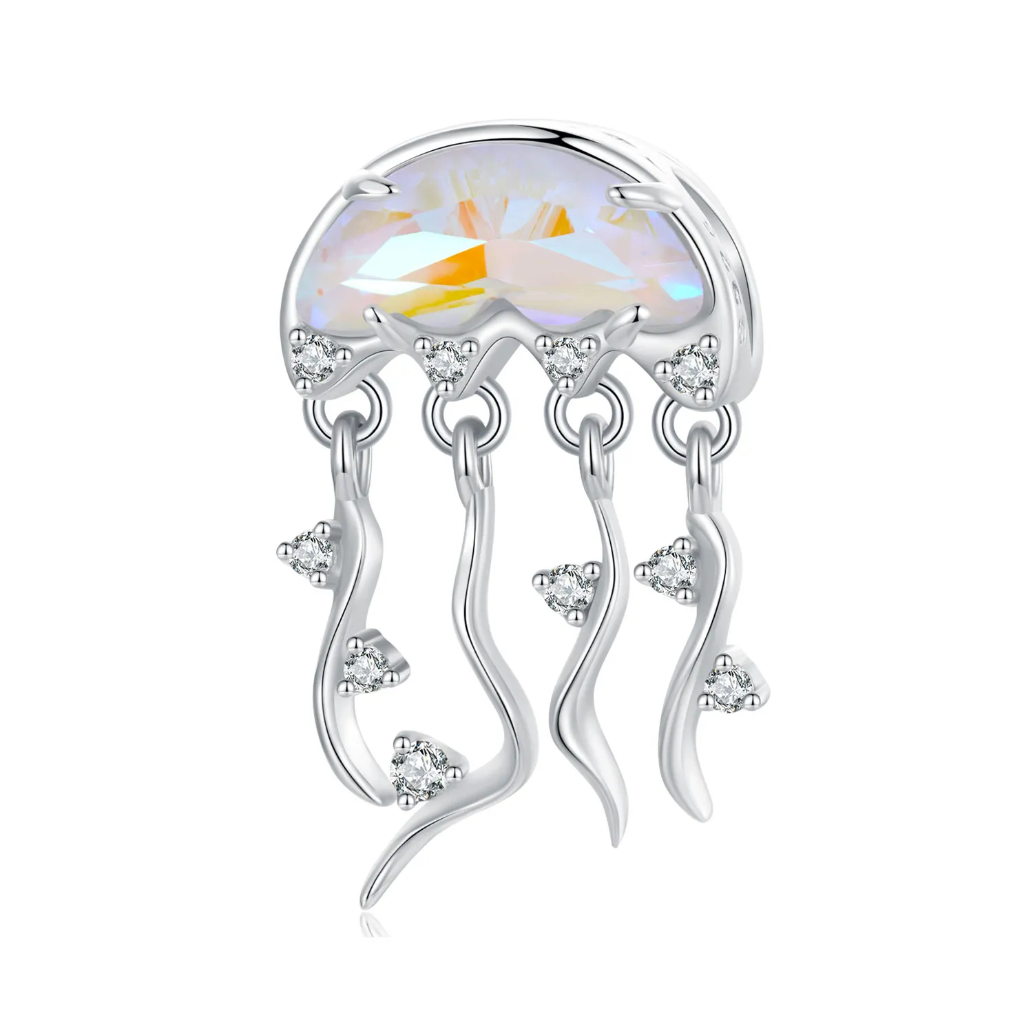 Pandora Style Jellyfish Charm - BSC915