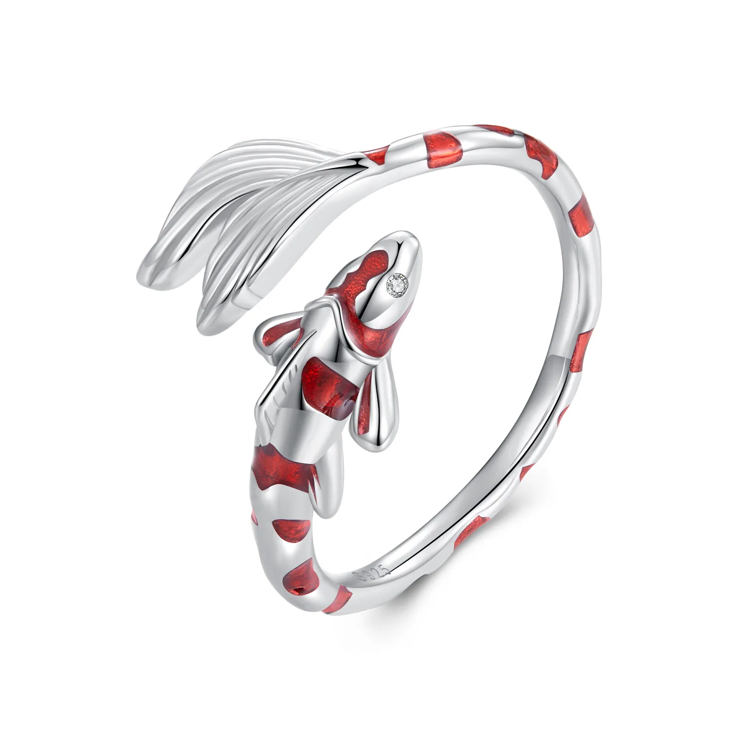 Pandora Style Koi Open Ring - BSR474-E