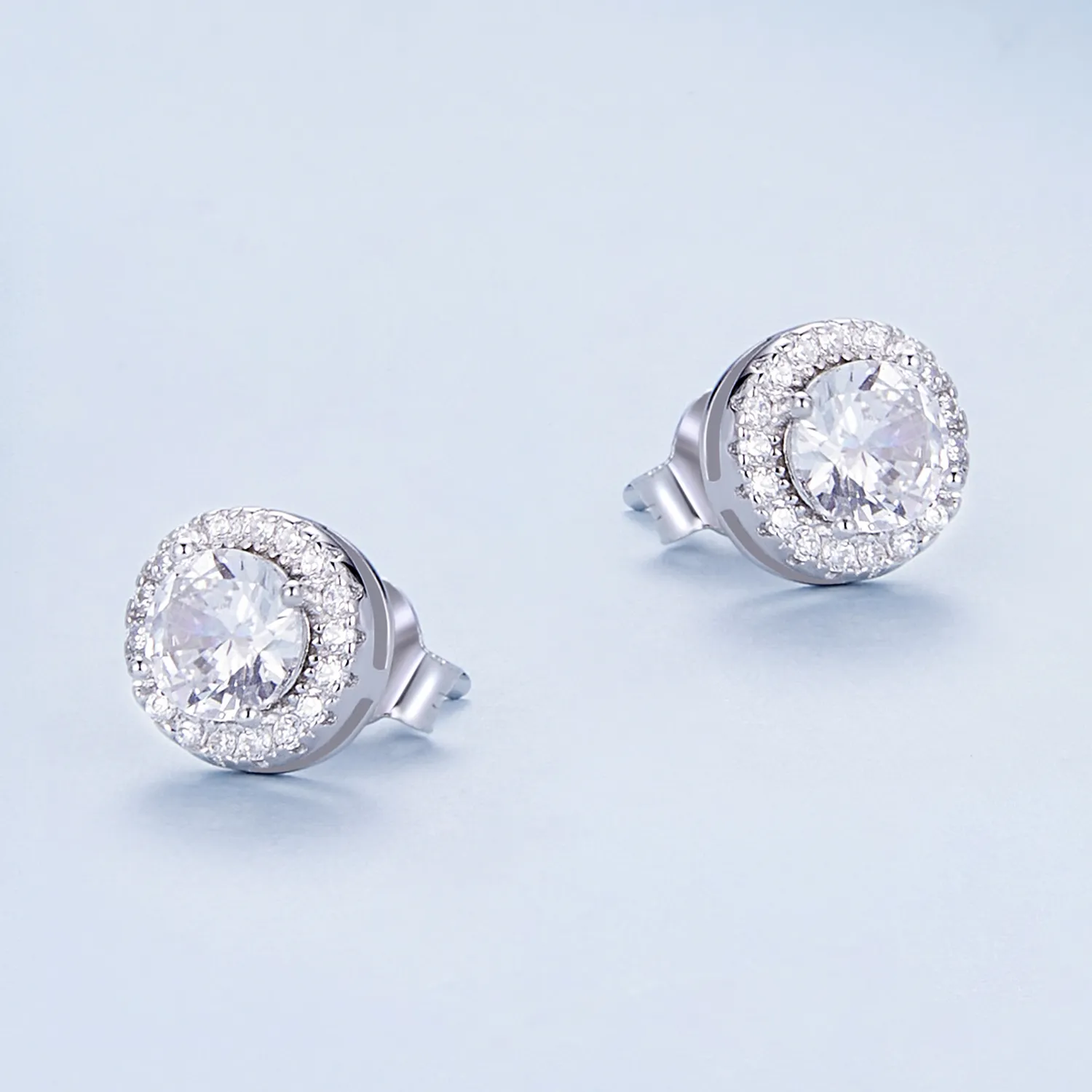 Pandora Style Light Luxury Stud Earrings - BSE893