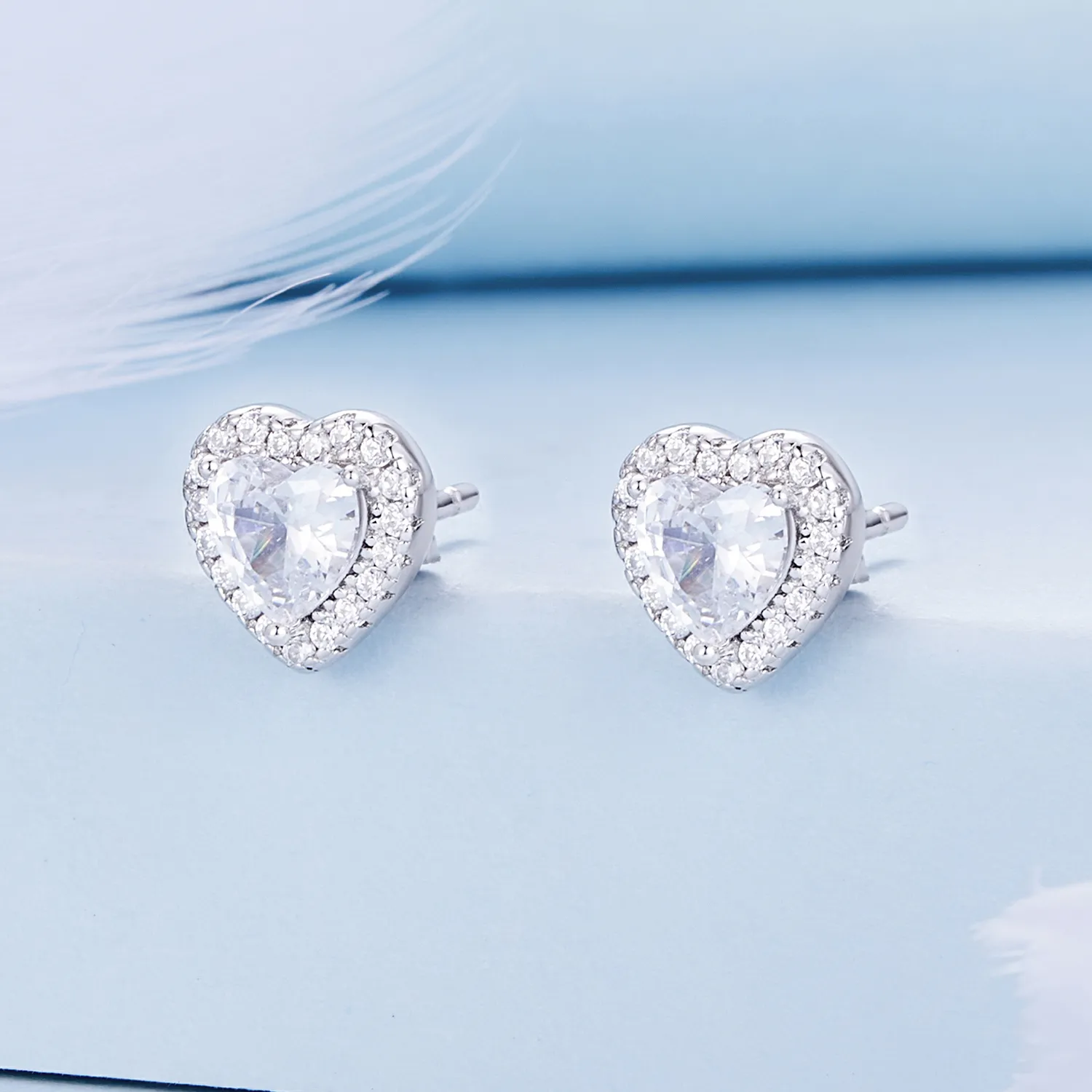 Pandora Style Light Luxury Stud Earrings - BSE894