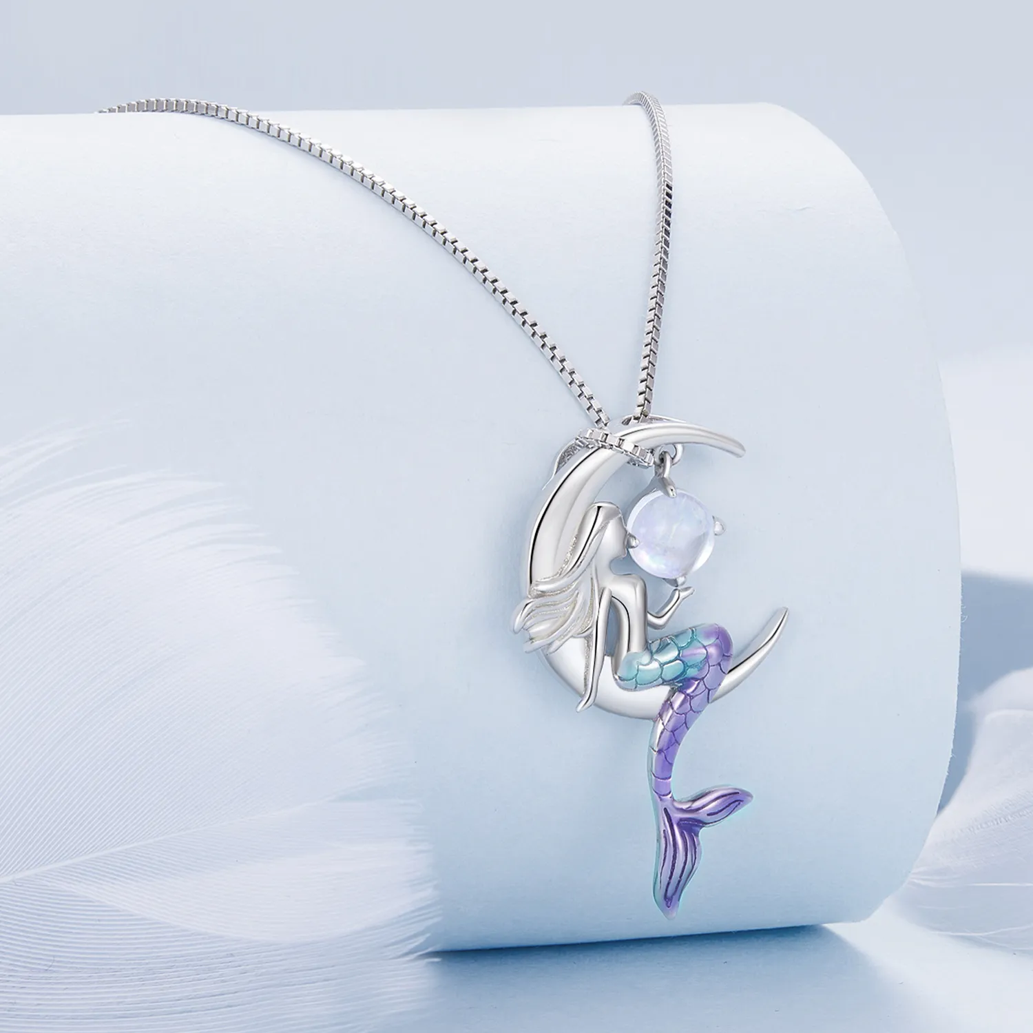 Pandora Style Mermaid Necklace - BSN338