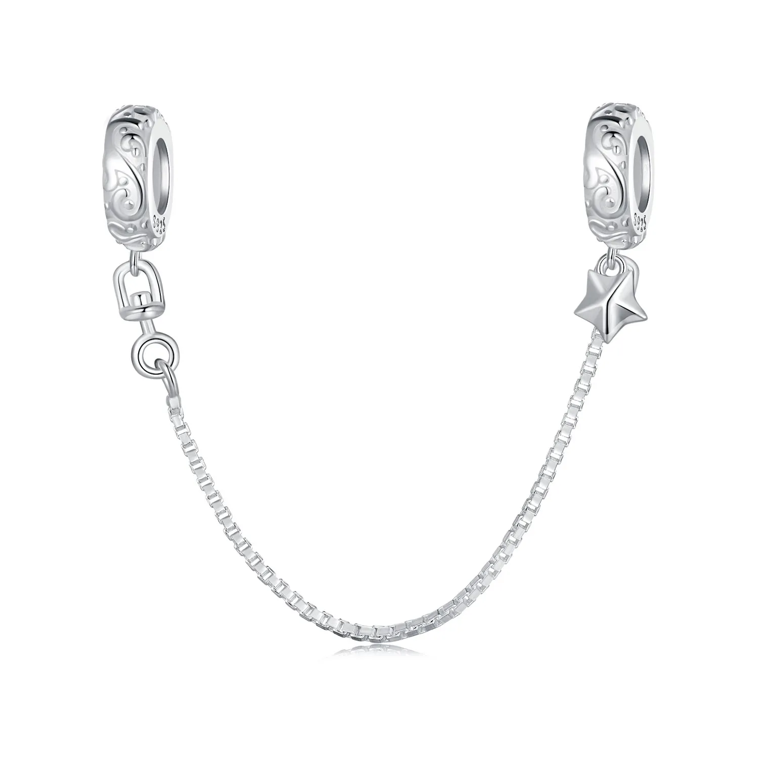 Pandora Style Pattern safe Chain - SCC2620