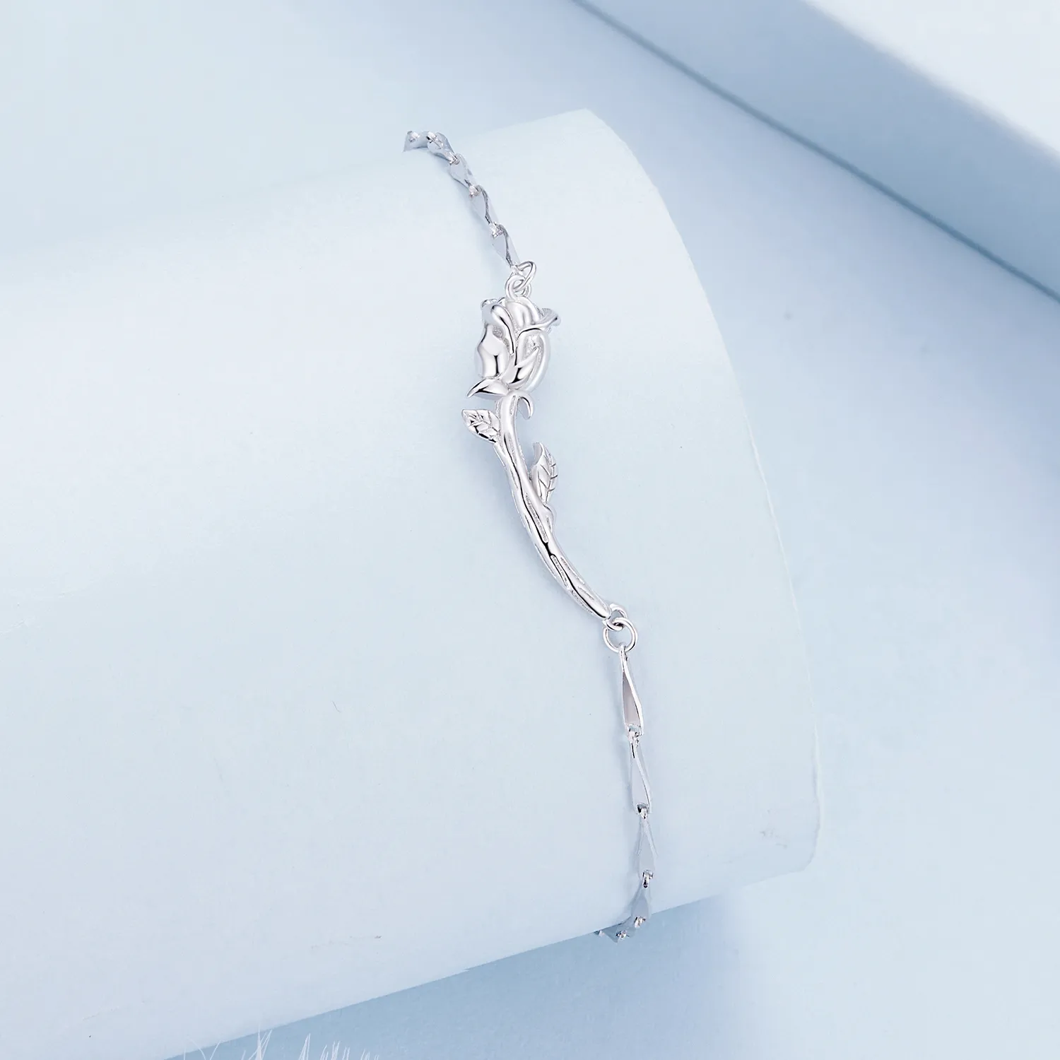 Pandora Style Rose Chain Bracelet - BSB146