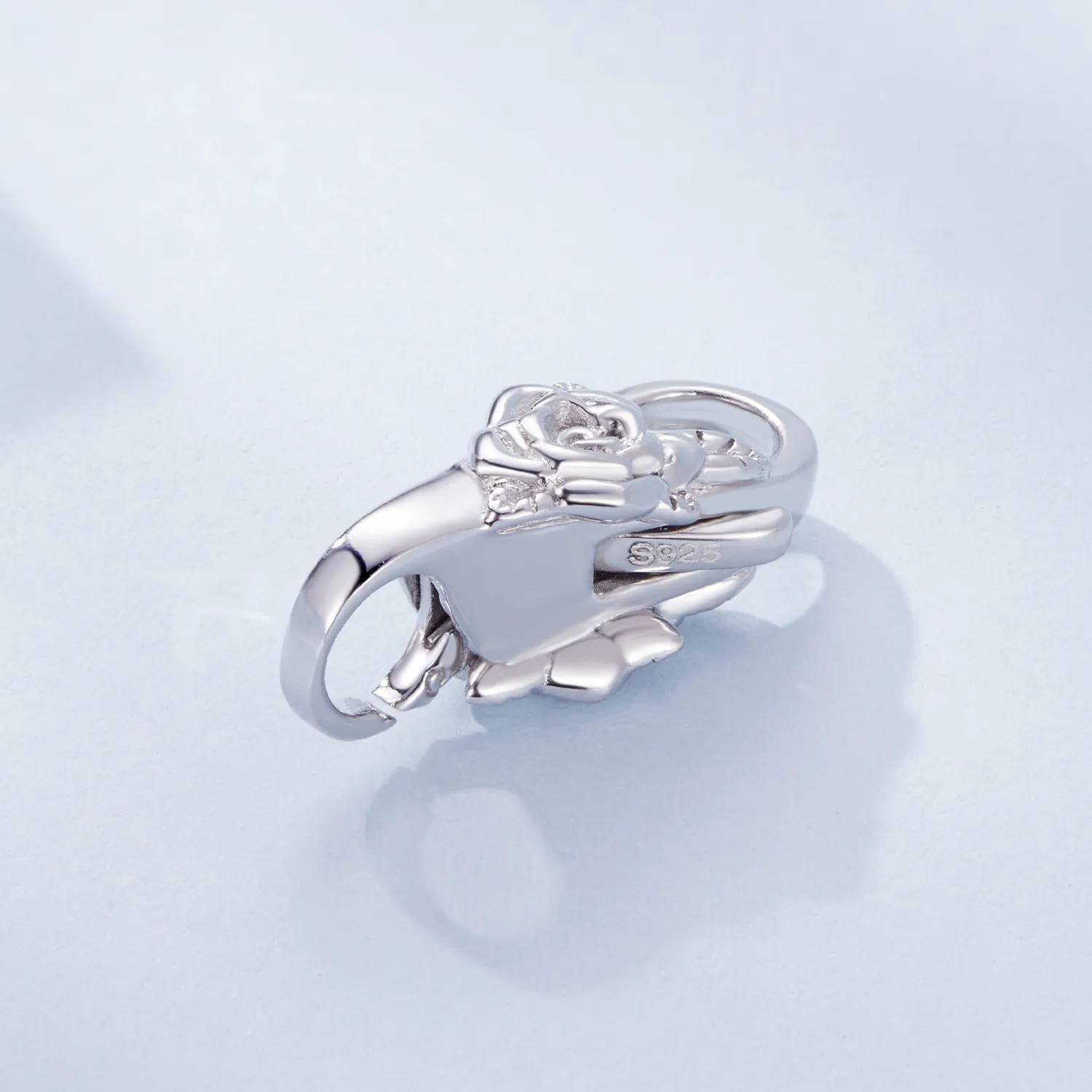 Pandora Style Rose Double Lobster Clasp - BSP024