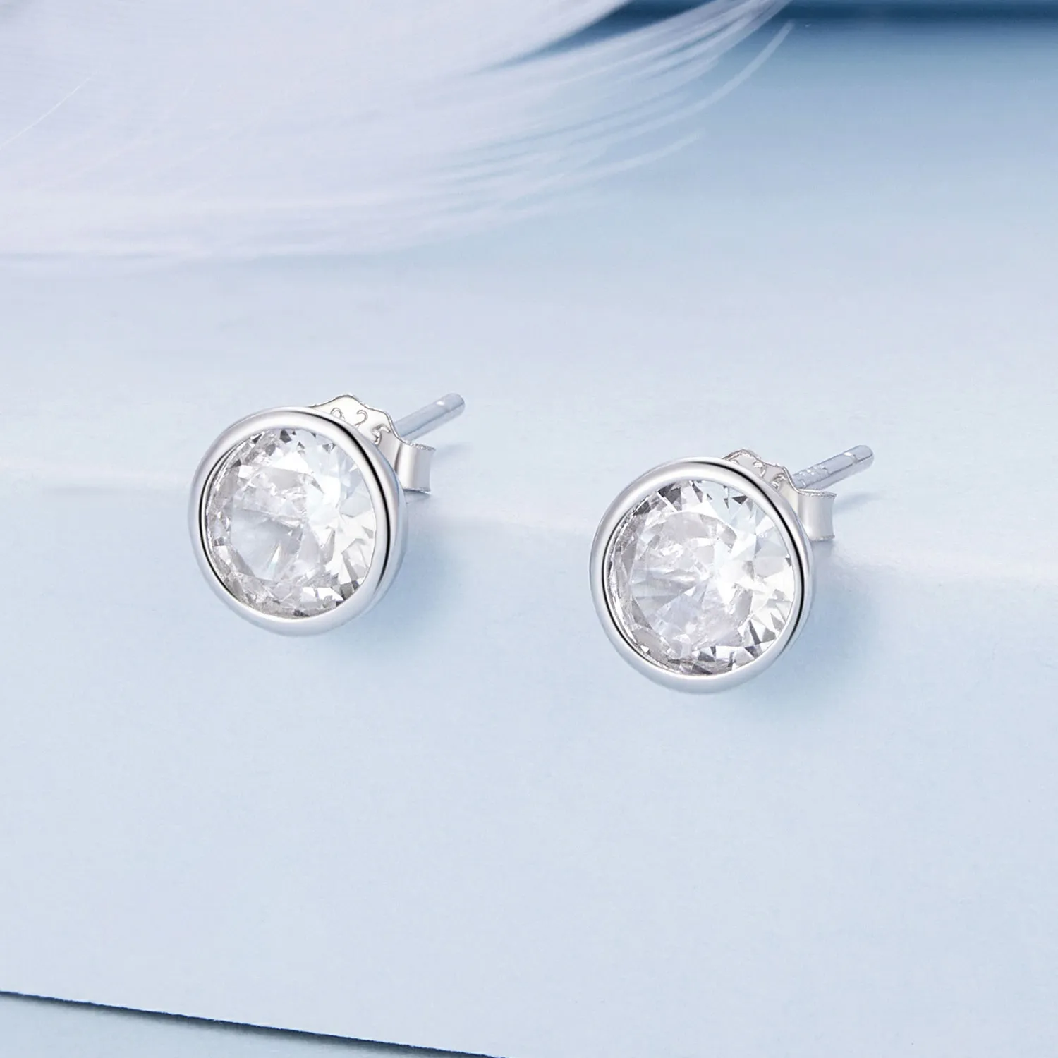 Pandora Style Shining Studs Earrings - BSE902