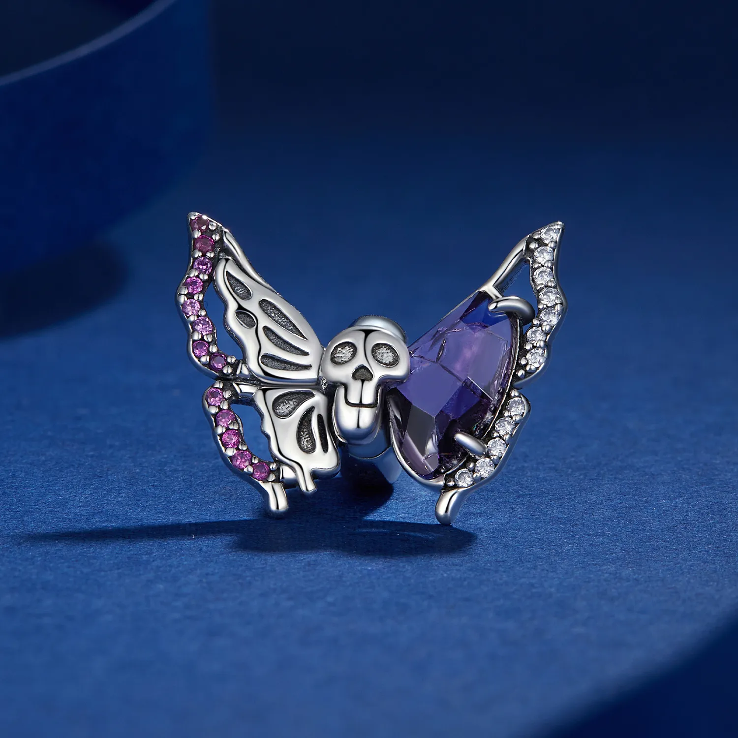 Pandora Style Skeleton Butterfly Charm - BSC911