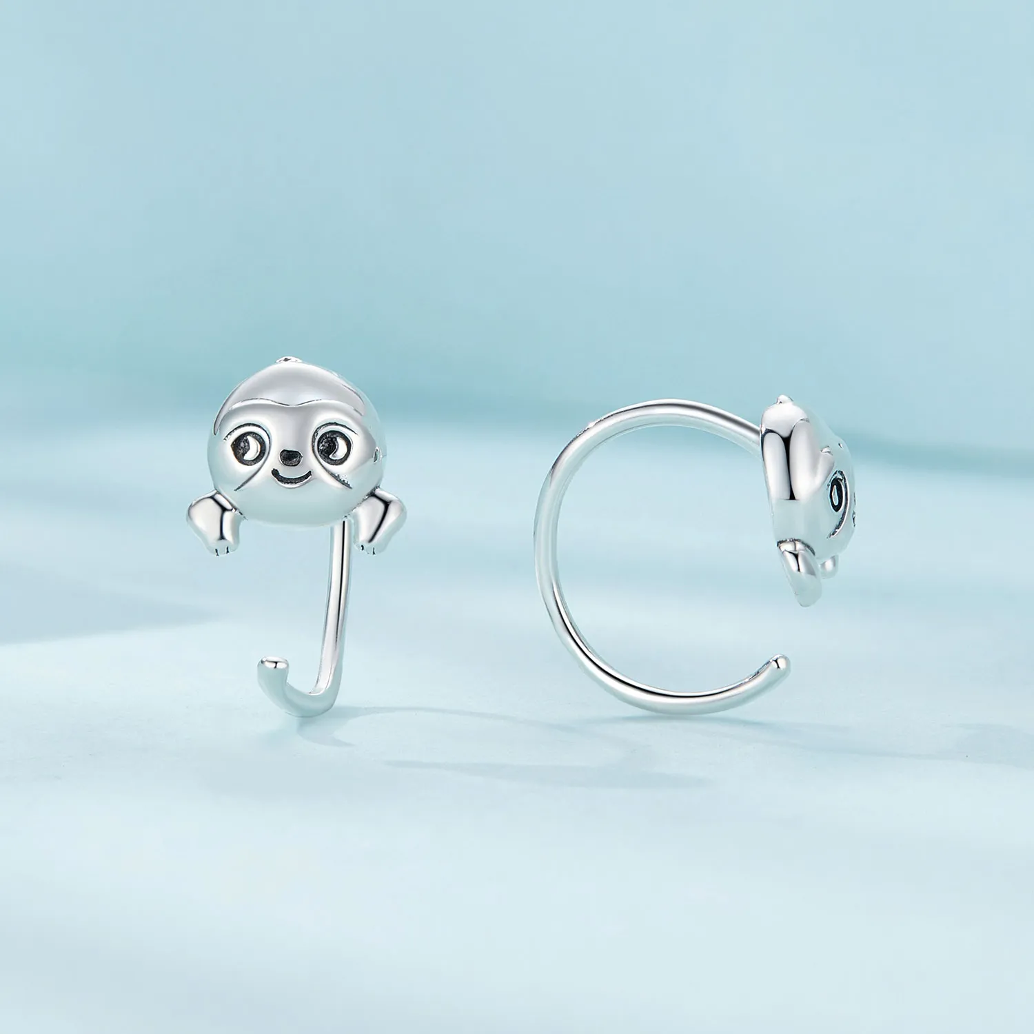 Pandora Style Sloth Studs Earrings - SCE1651