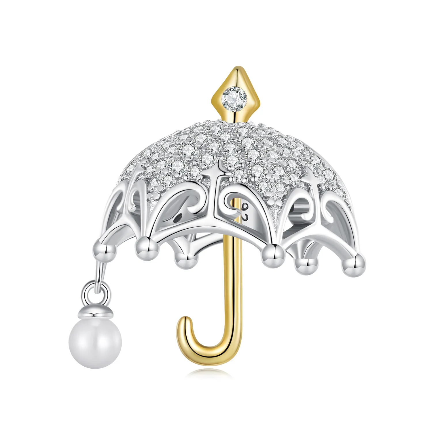 pandora style small umbrella charm bsc862