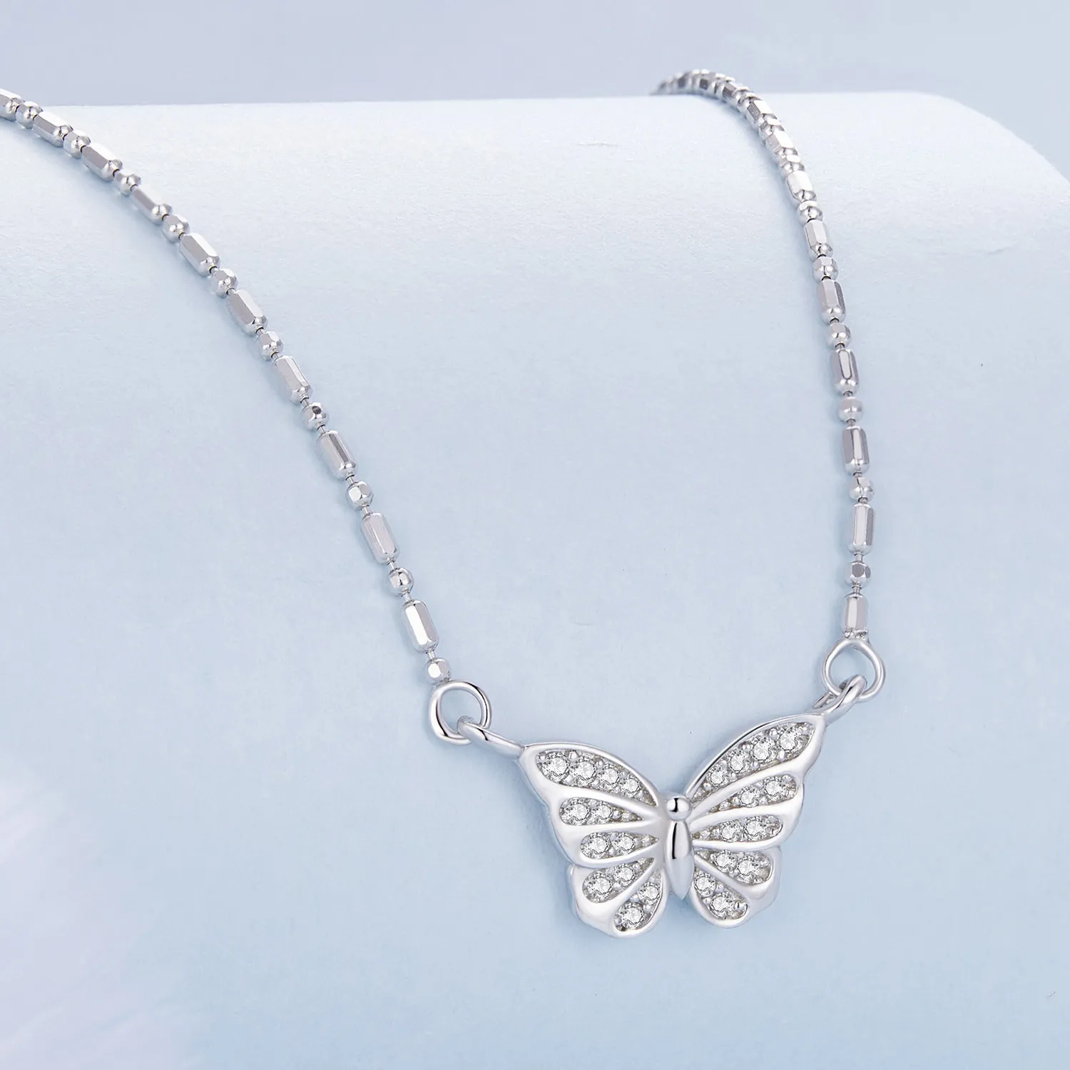 Pandora Style Smart Butterfly Necklace - BSN352