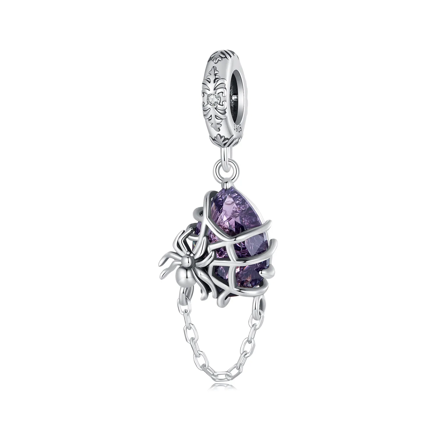 pandora style spider dangle bsc913