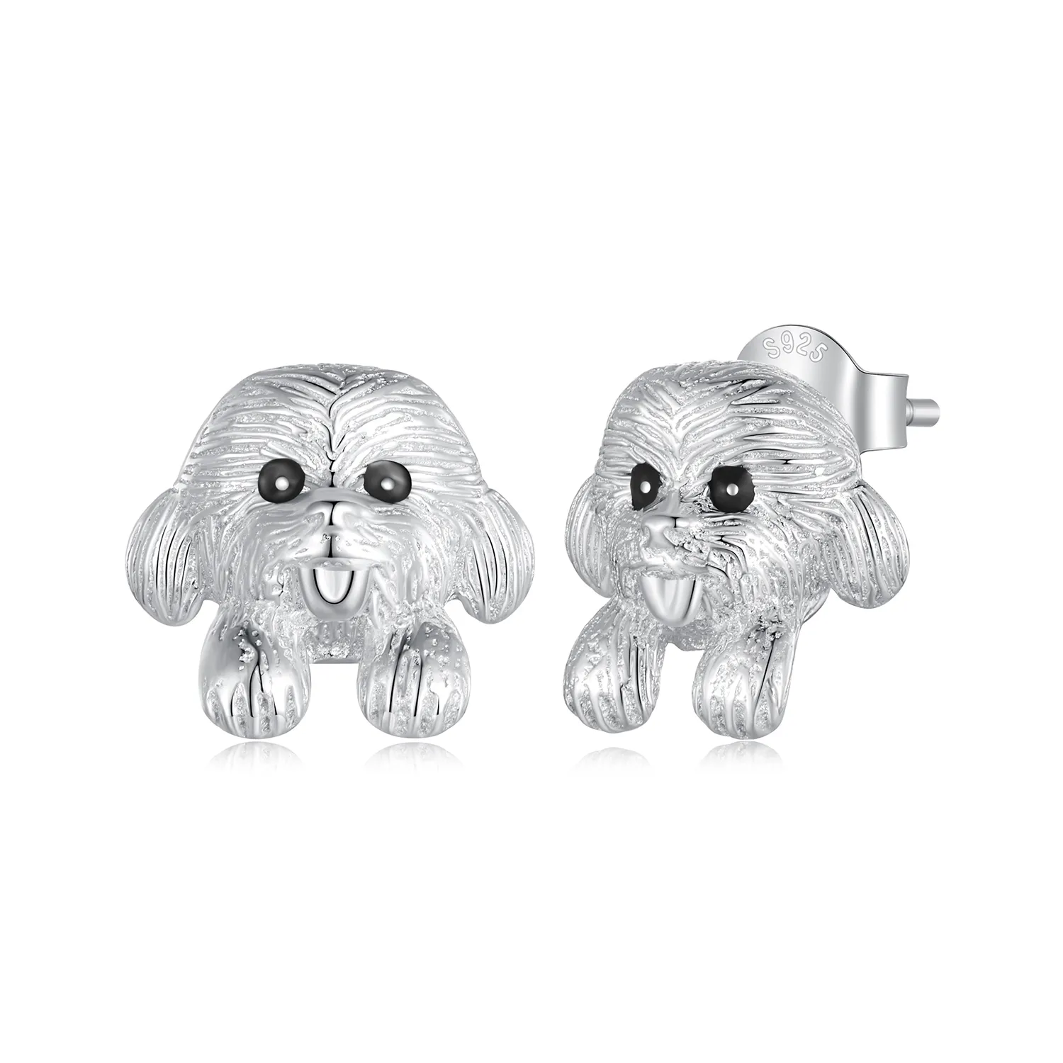 Pandora Style Teddy Studs Earrings - SCE1631