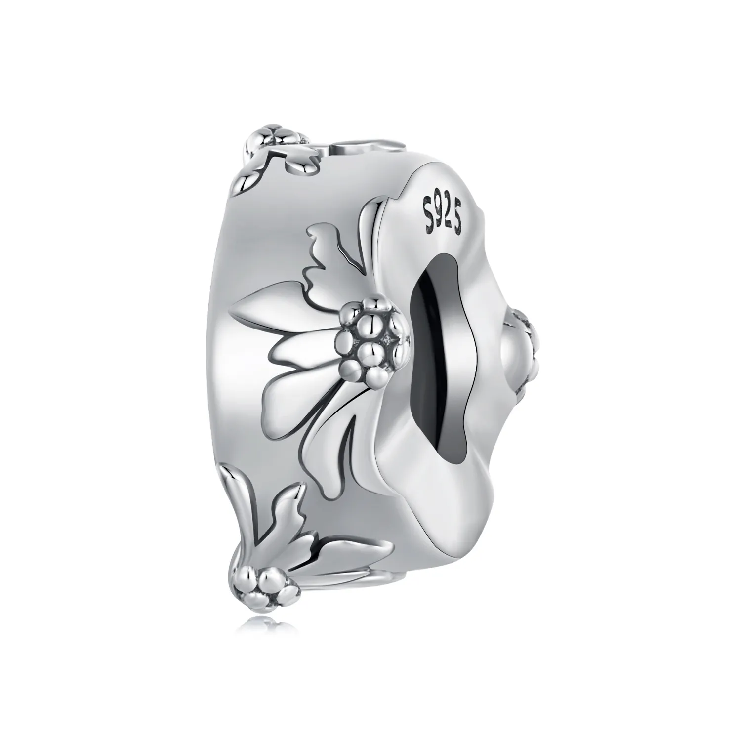 pandora style wild chrysanthemum clip scc2574