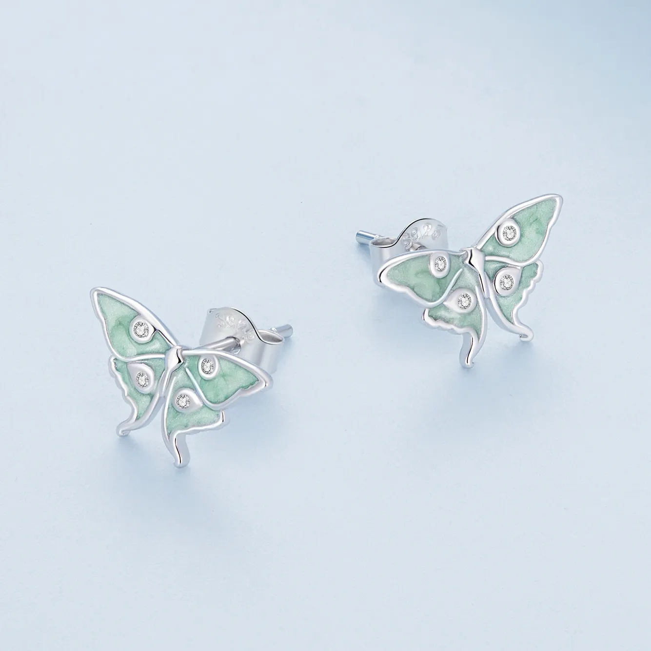 Pandora Style Wizard of Oz Butterfly Studs Earrings - BSE828