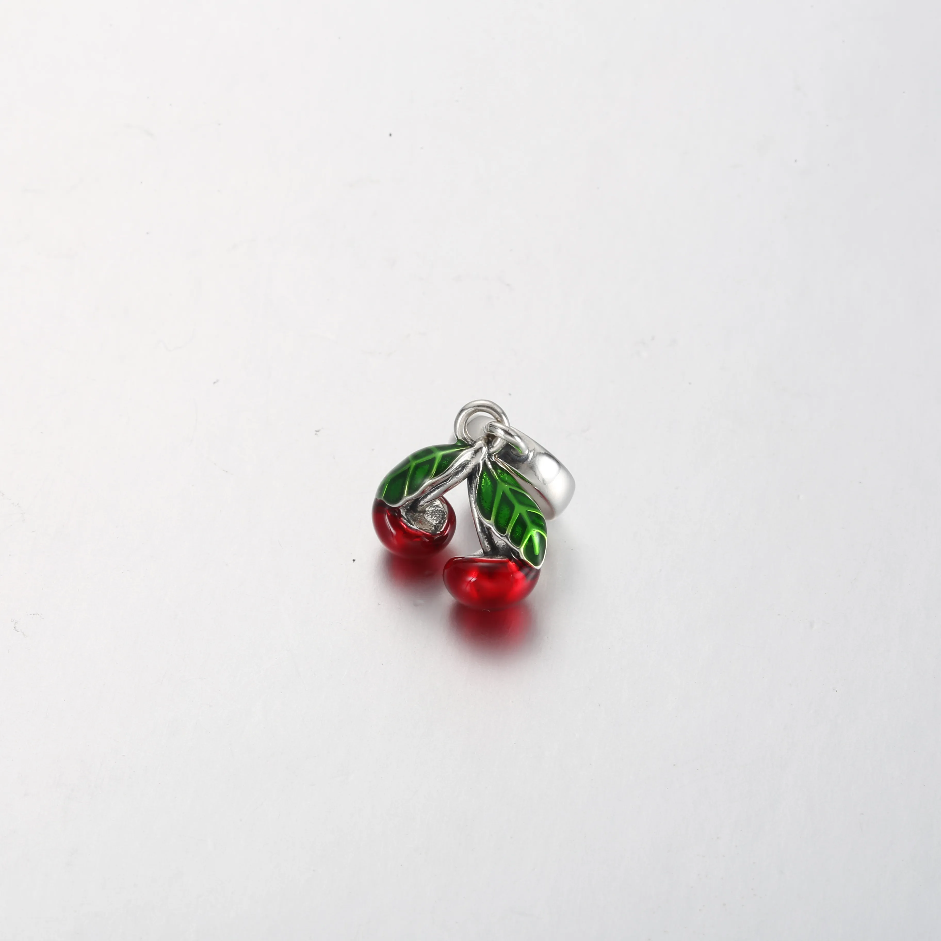 Pandora Asymmetrical Cherry Fruit Dangle Charm - 791583C01