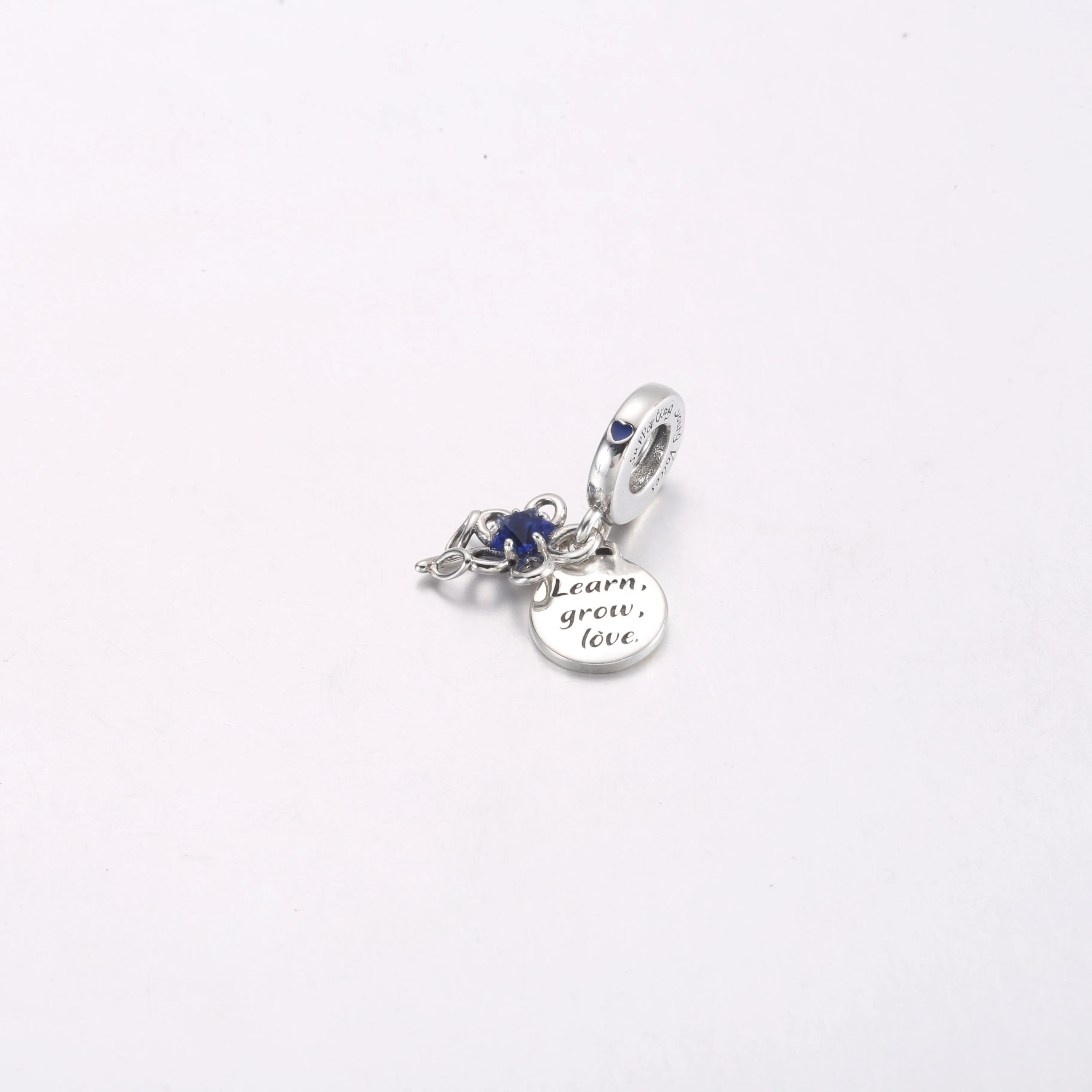 Pandora Blooming Flower Double Dangle Charm - 792293C01