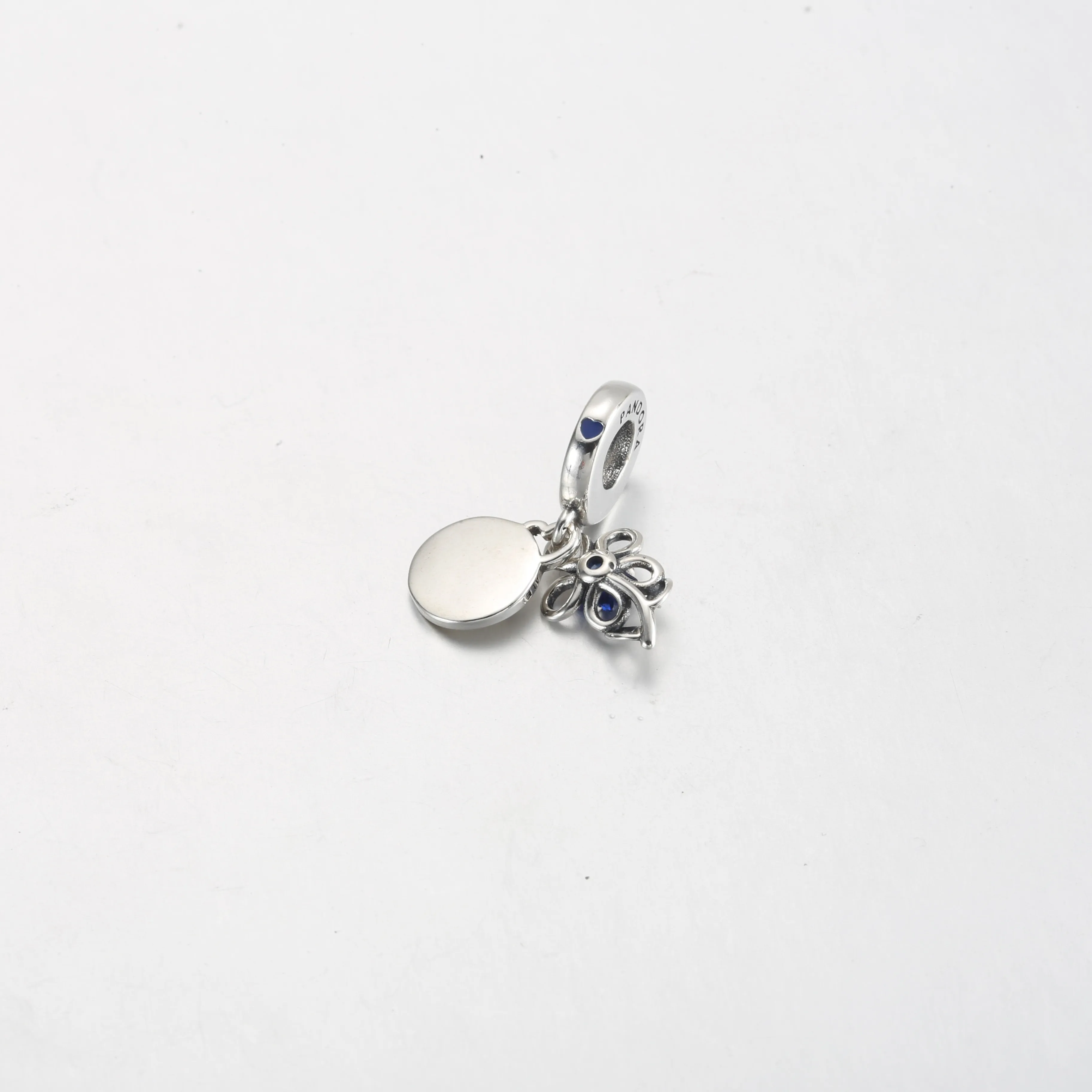 Pandora Blooming Flower Double Dangle Charm - 792293C01