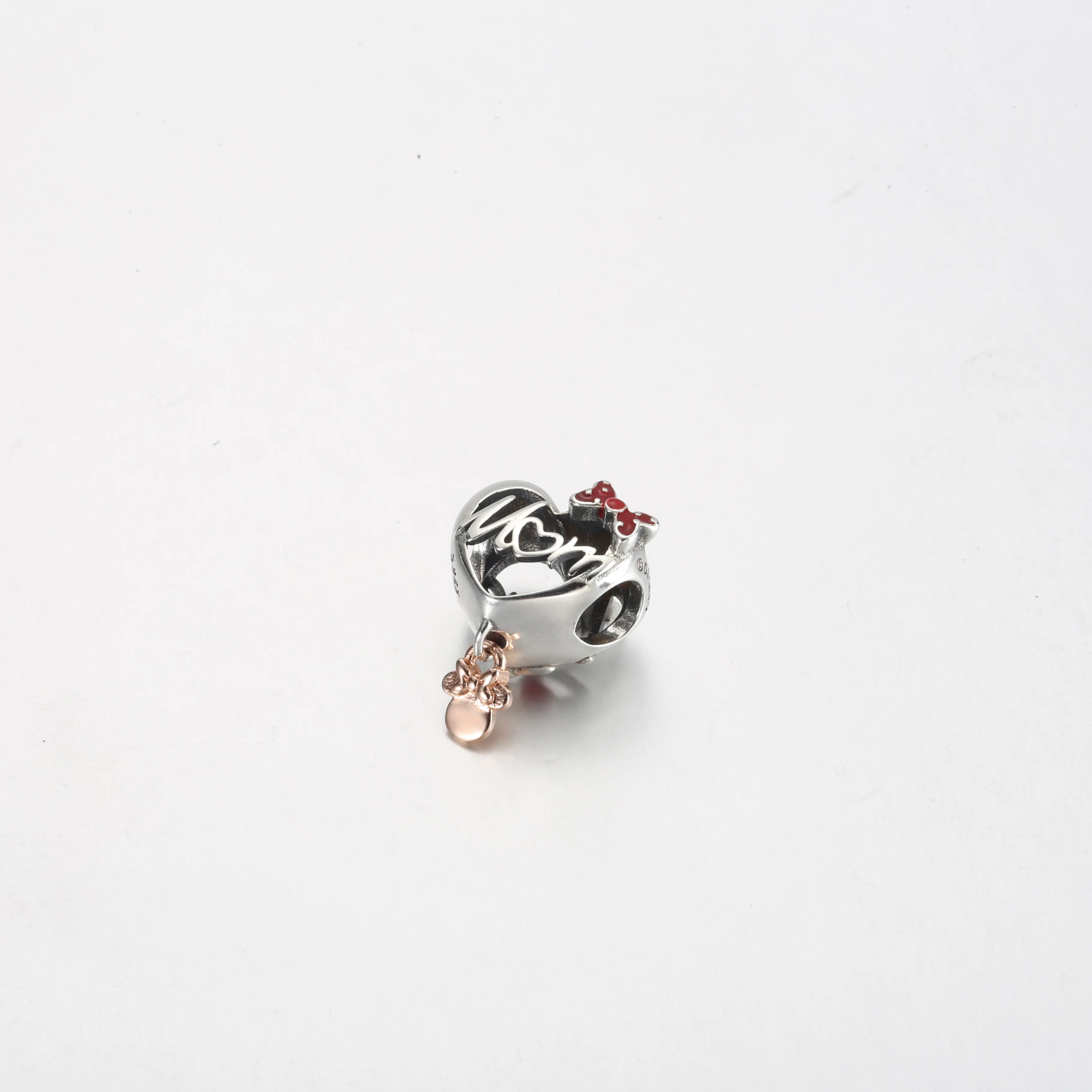 Pandora Disney Minnie Mouse Mom Heart Charm - 781142C01