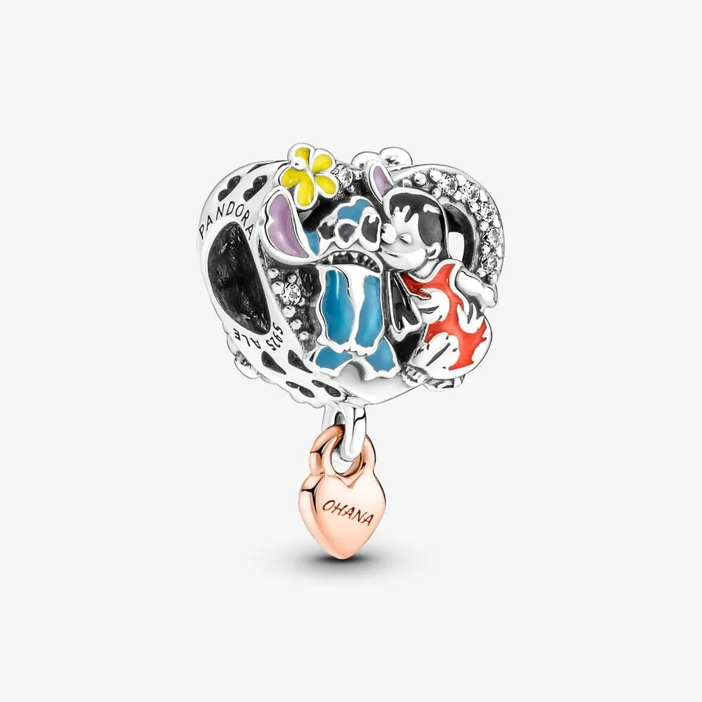 Pandora Disney Ohana Lilo & Stitch Inspired Charm - 781682C01