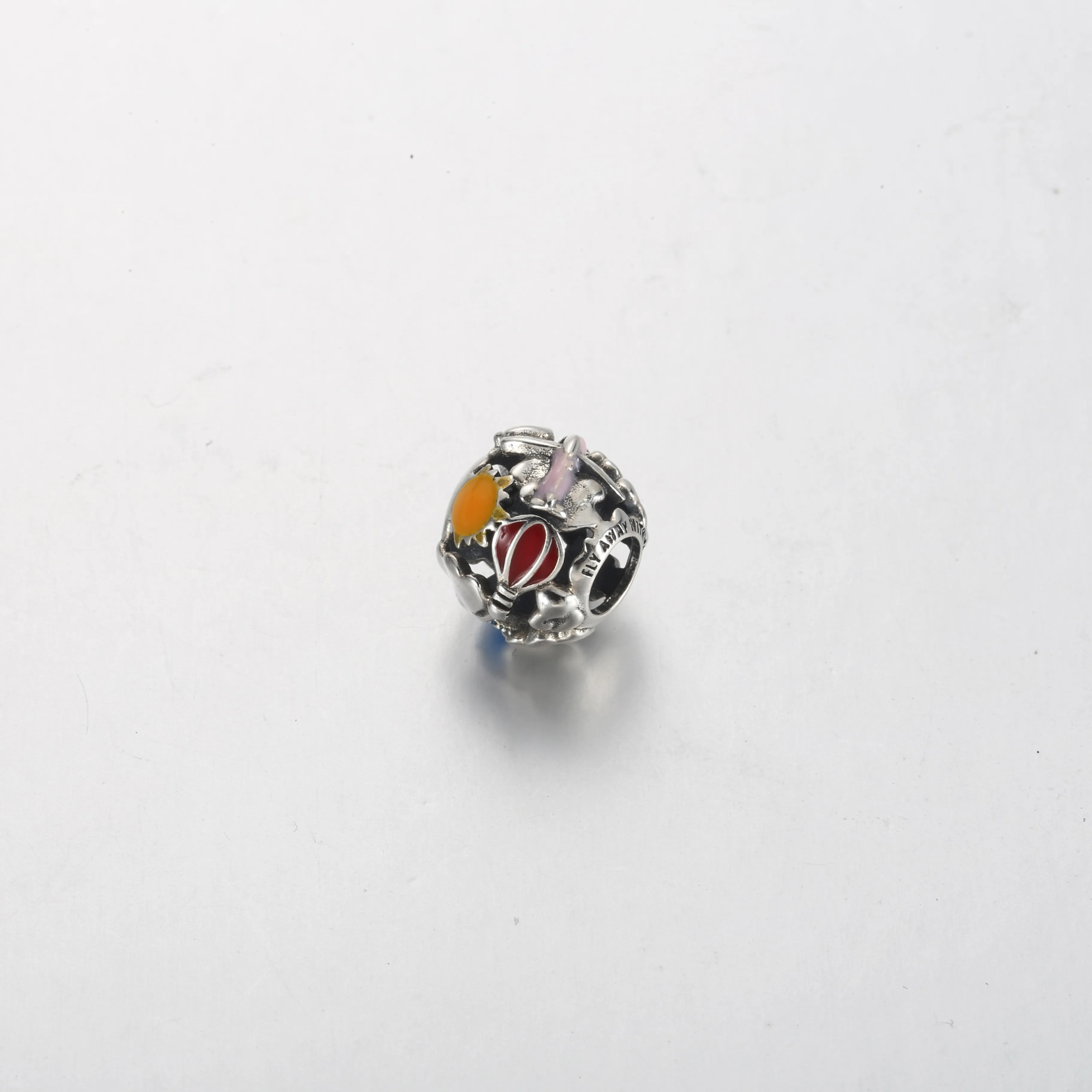 Pandora Fly Away Rainbow Sky & Travel Charm - 791695C01