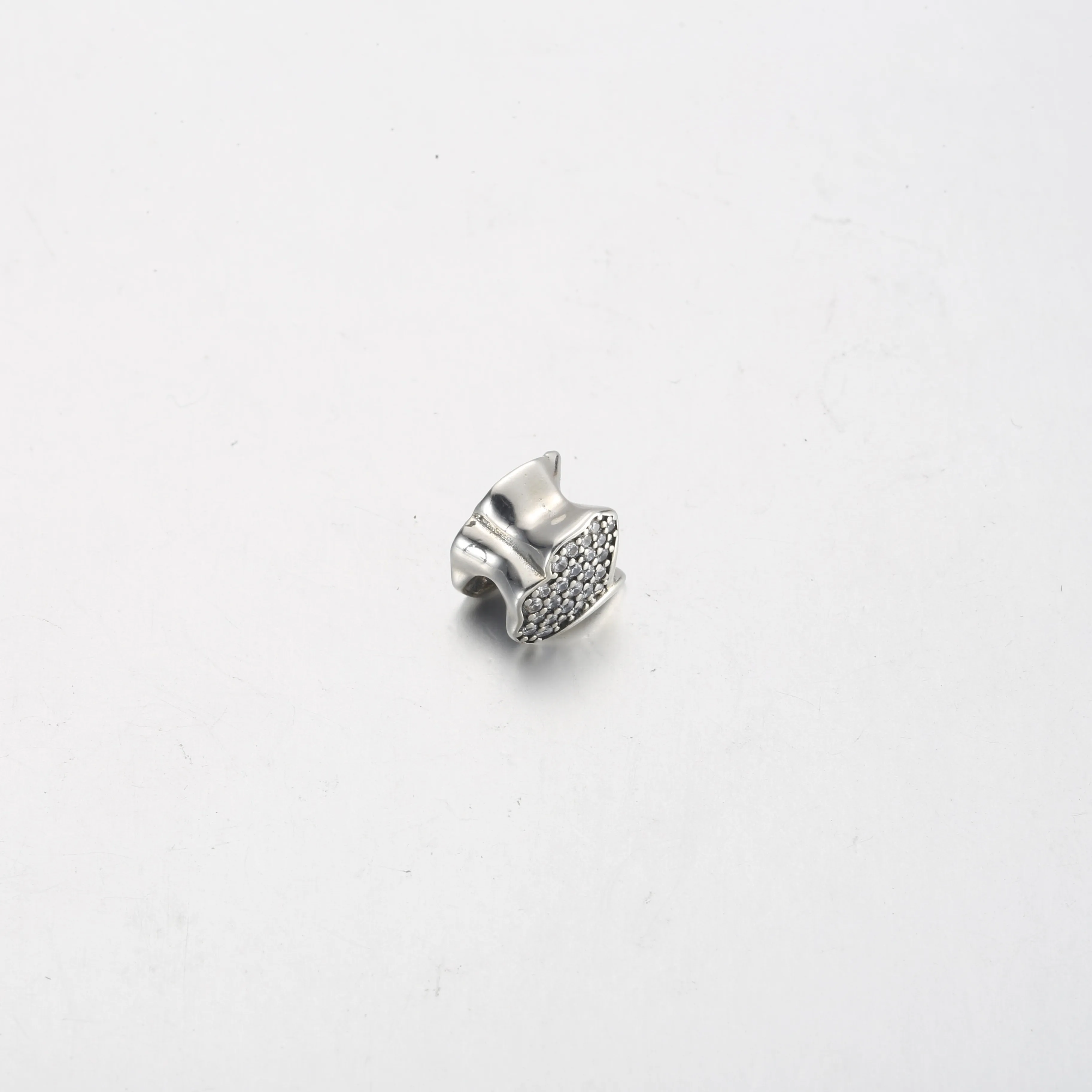 Pandora Ginkgo sterling silver charm - 792430C01