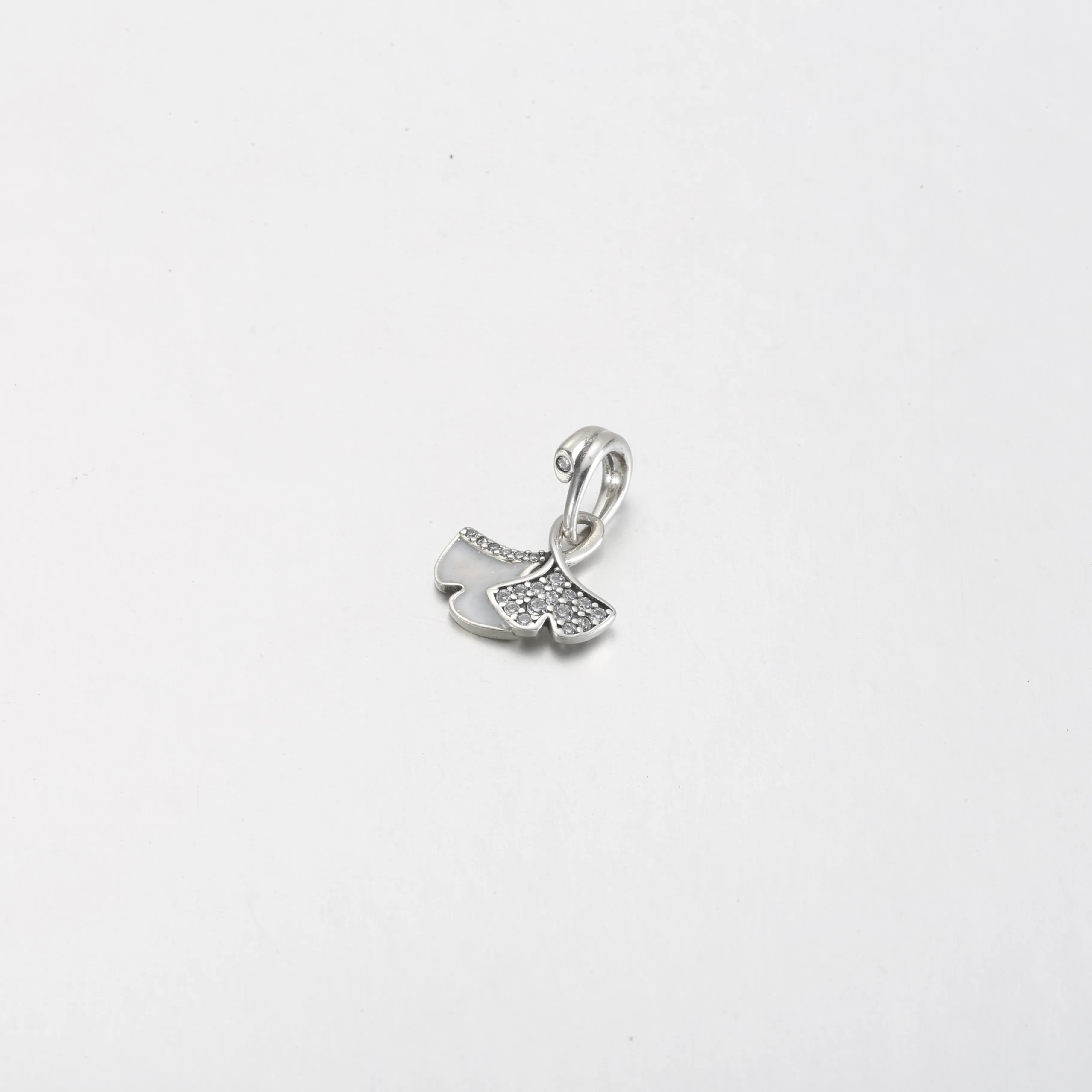 Pandora Ginkgo sterling silver dangle - 792429C01