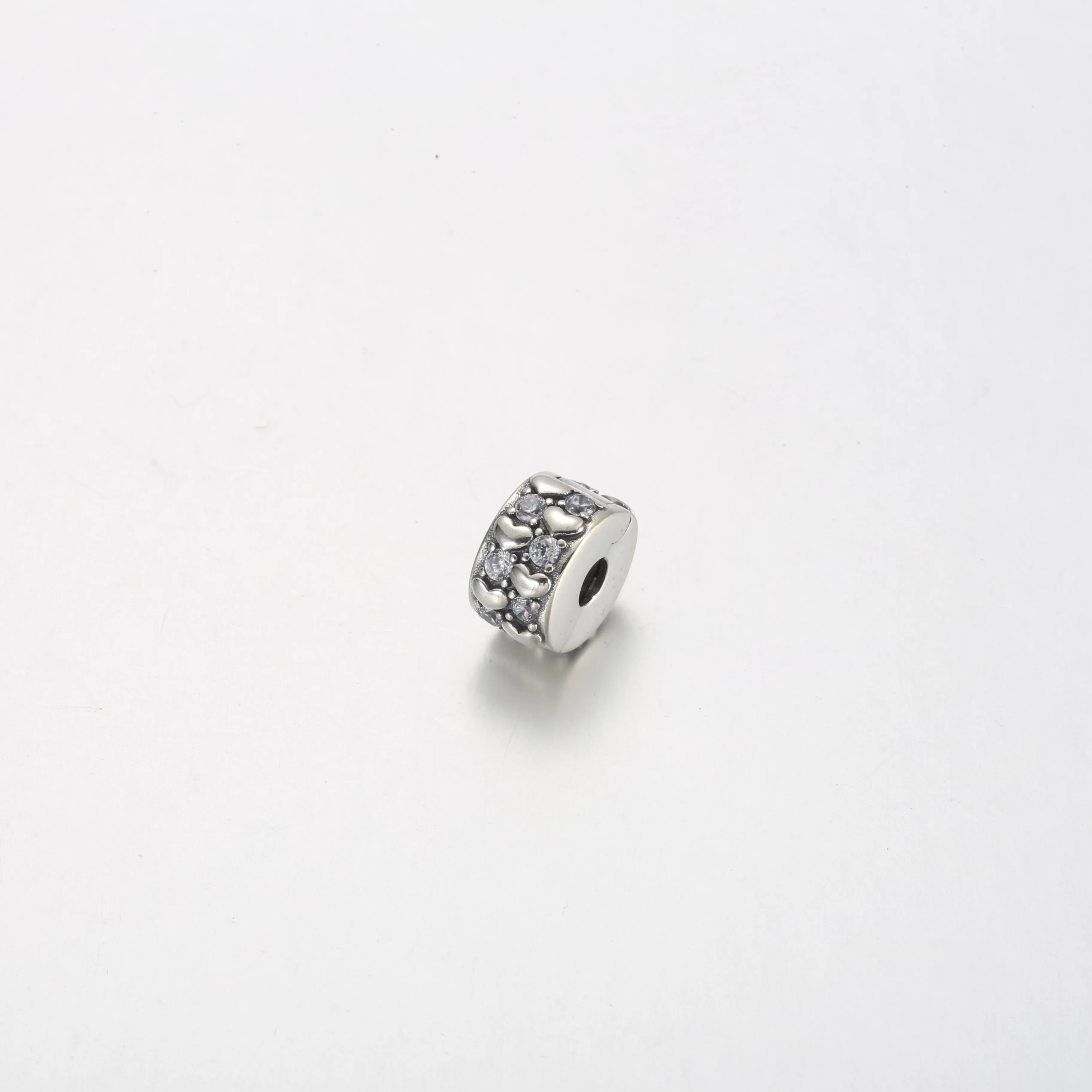 Pandora Infinite Hearts Sparkling Clip Charm - 792235C01