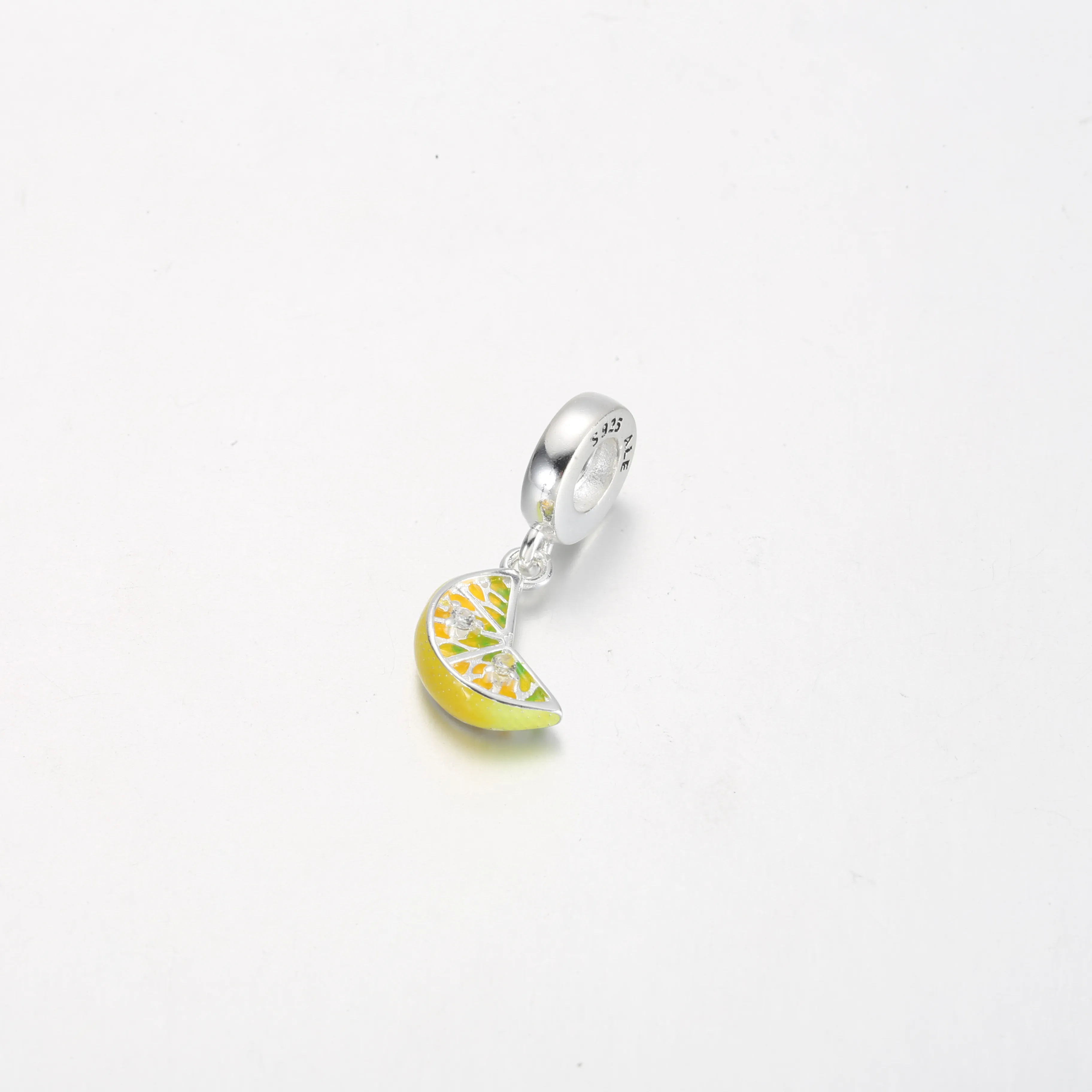 Pandora Lemon Slice Sparkling Fruit Dangle Charm - 791696C01