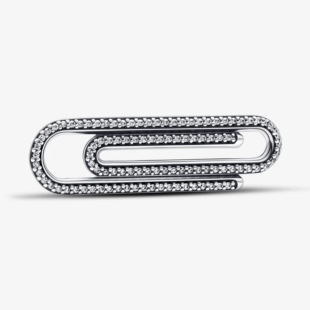 Pandora ME Pavé Paperclip Styling Link - 792297C01